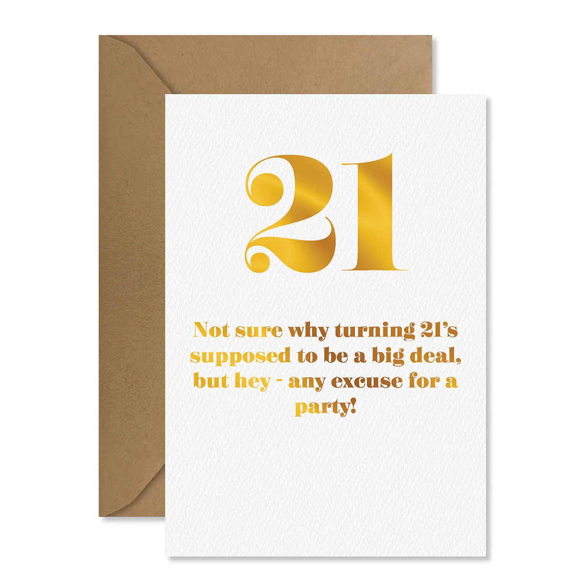 Hallmark 21st Birthday Card - Big Deal - Image 3