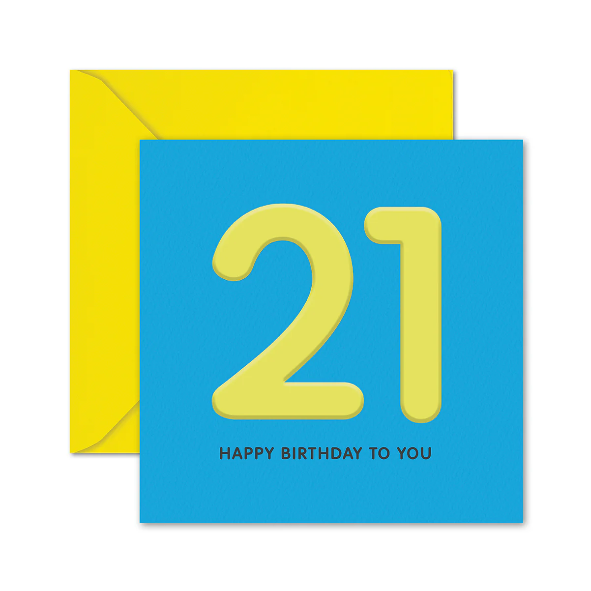 Hallmark 21st Birthday Card - Happy Birthday To You - Image 3