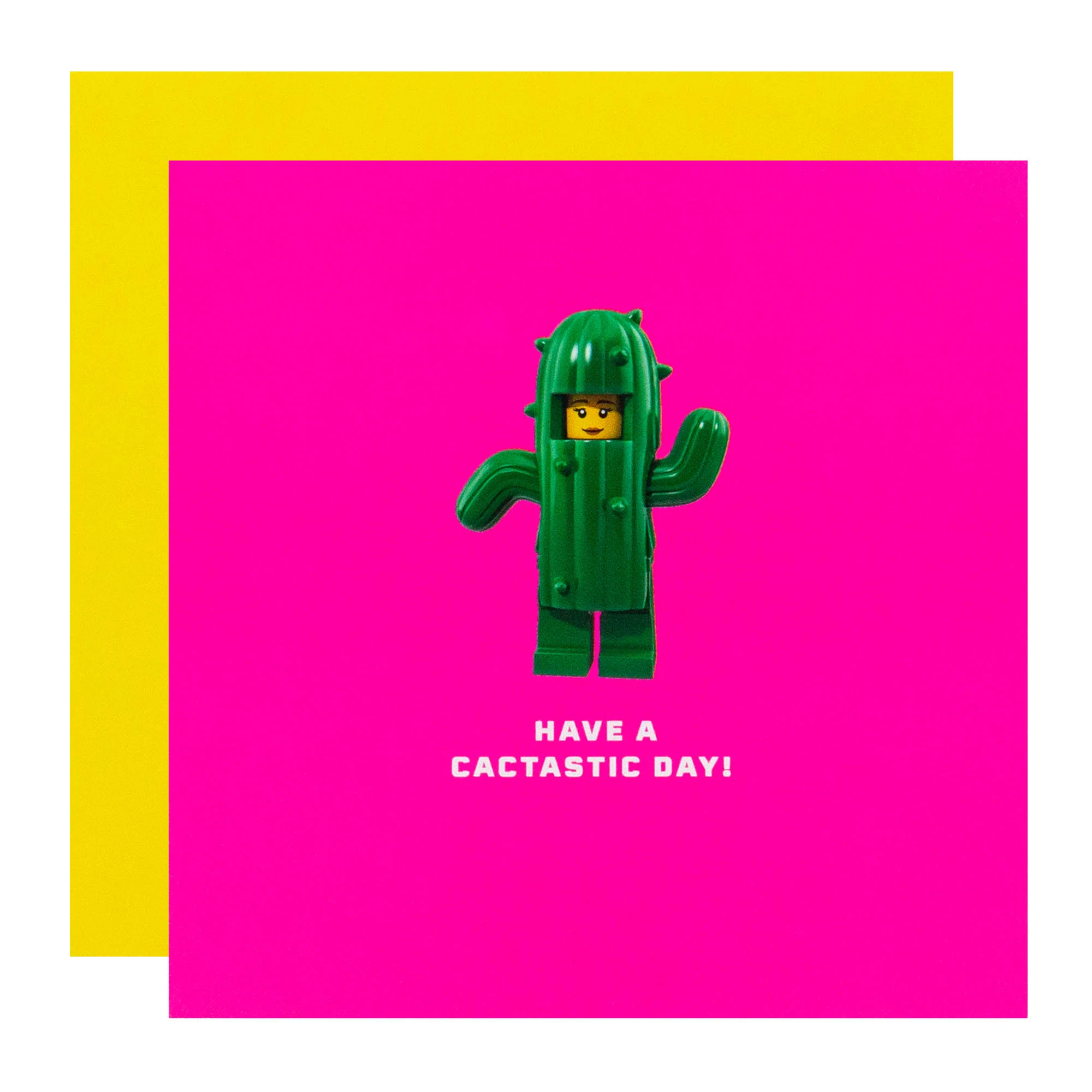Hallmark LEGO Greeting Card - Have a Cactastic Day! - Image 3