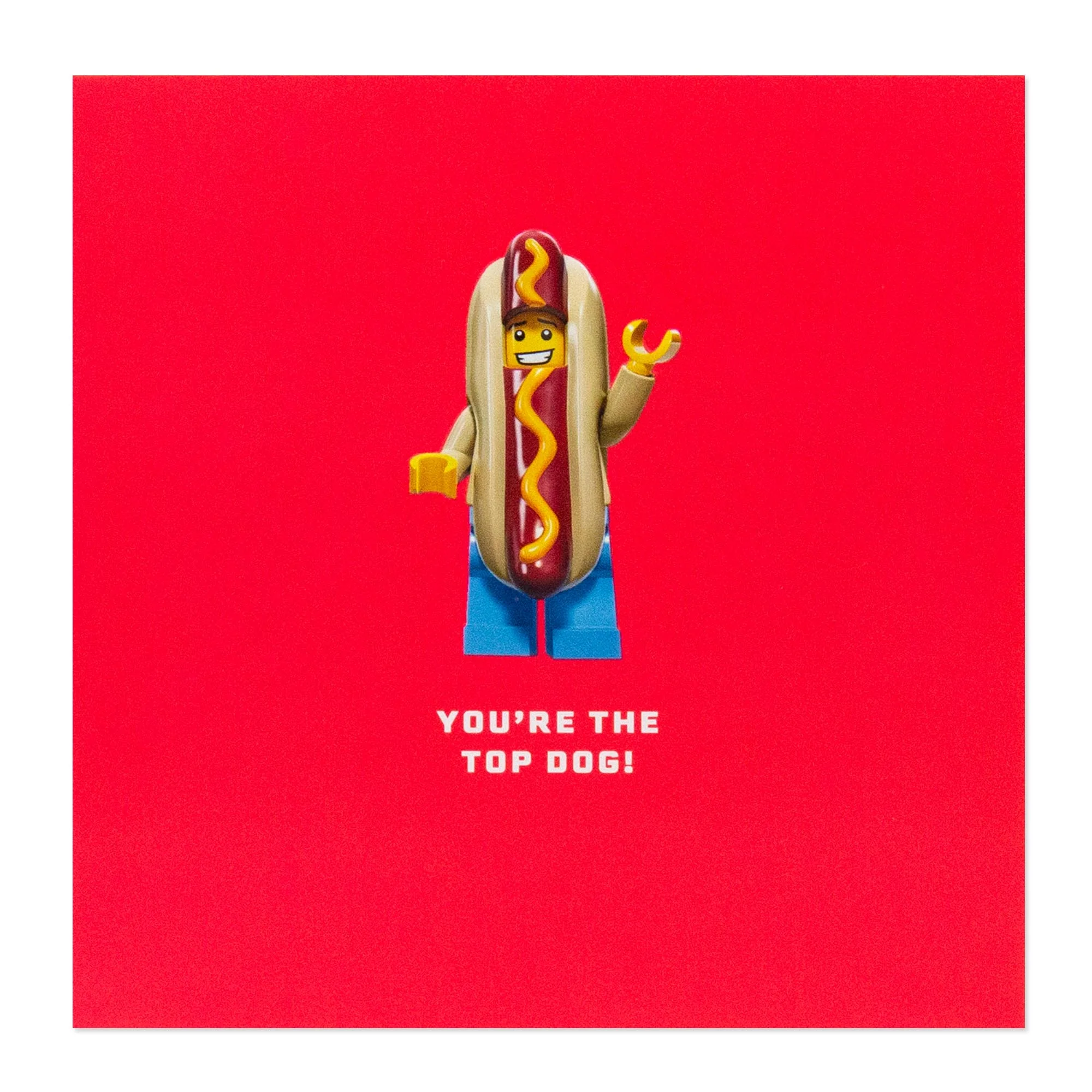 Hallmark LEGO Greeting Card - You're the top dog! - Image 3