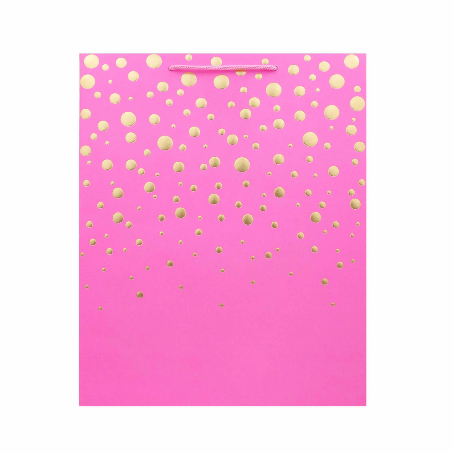 Hallmark Large Gift Bag - Gold Bubbles - Image 3