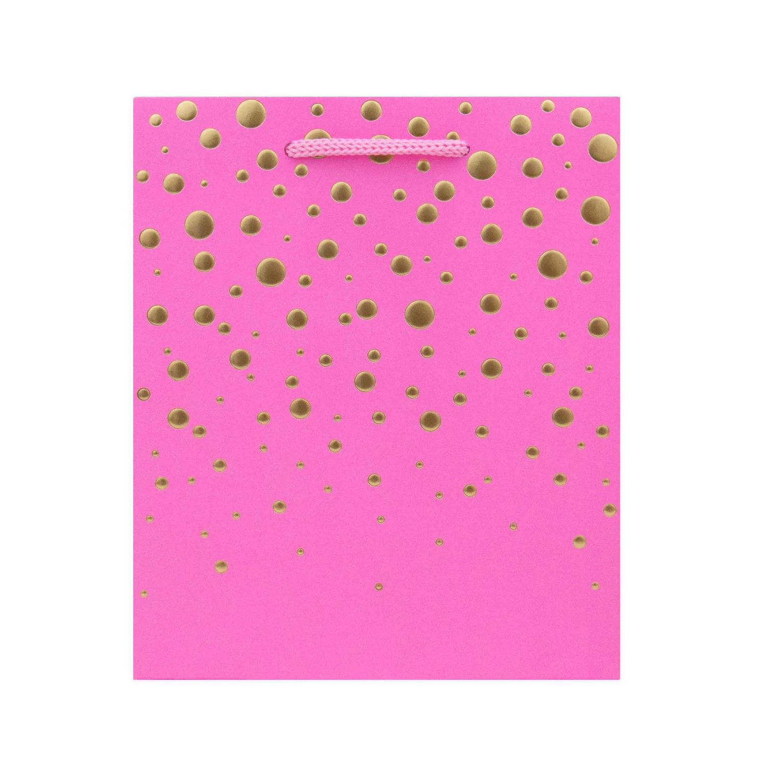 Hallmark Small Gift Bag - Gold Bubbles - Image 3