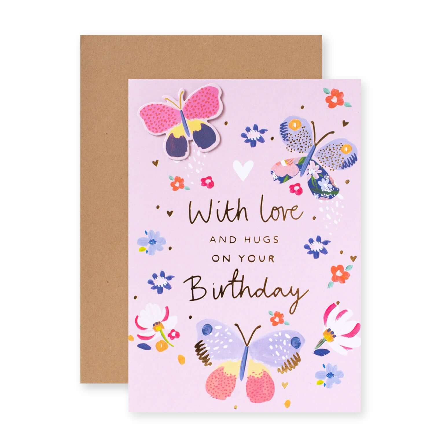 Connections from Hallmark Birthday Card - Butterflies - Image 3