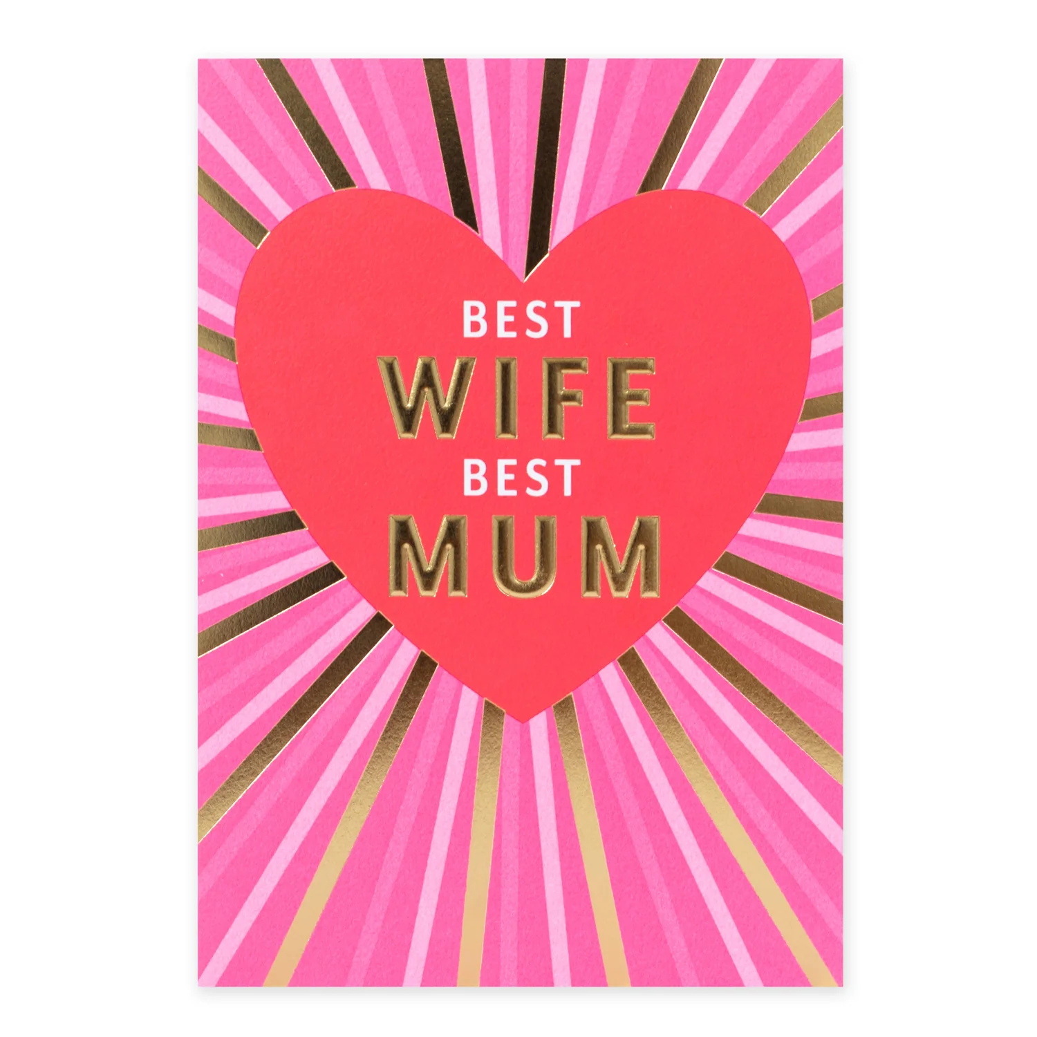 Hallmark Wife Card - Best Wife, Best Mum