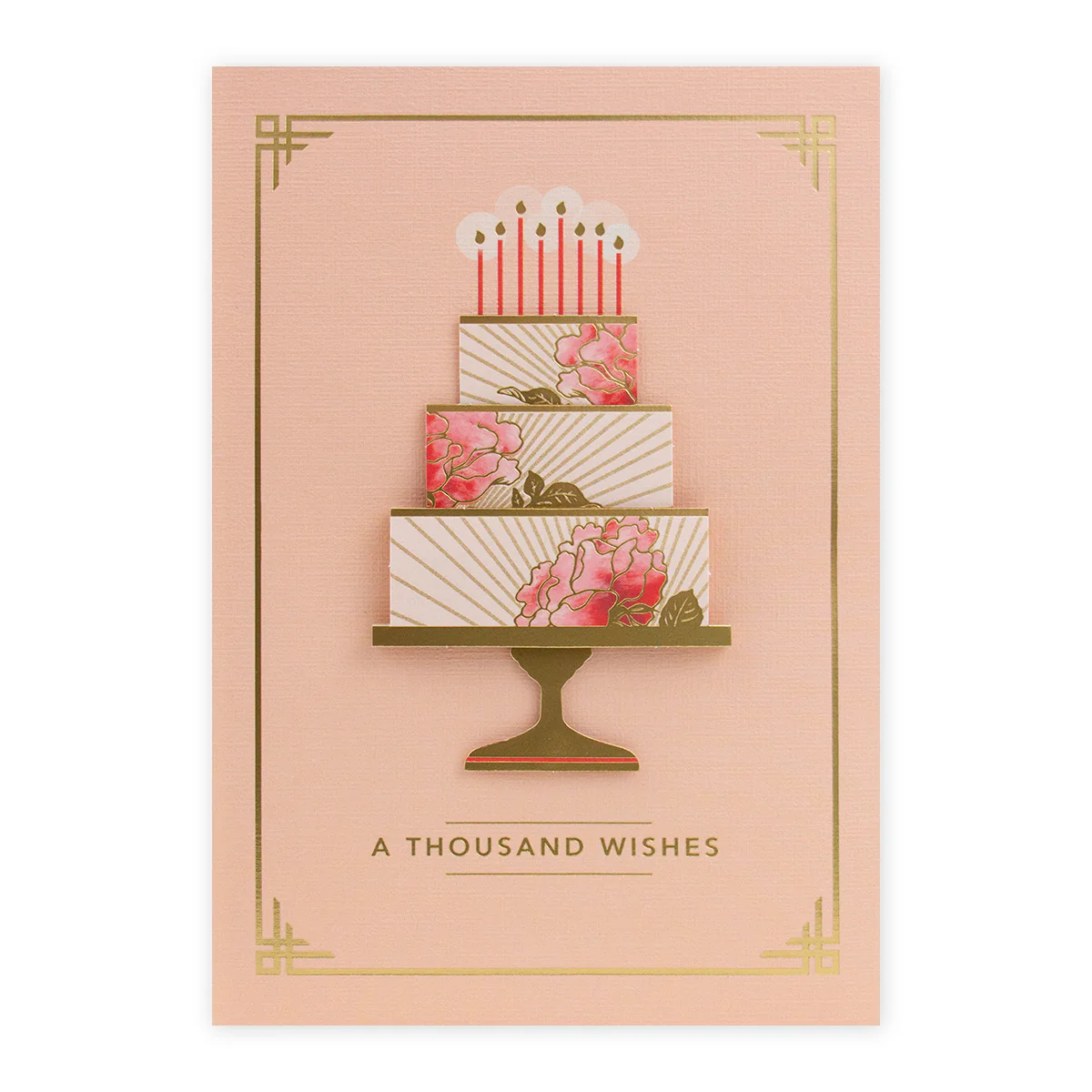 Hallmark Signature Birthday Card - Thousand Wishes