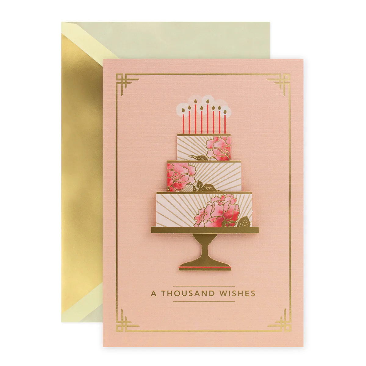 Hallmark Signature Birthday Card - Thousand Wishes - Image 3