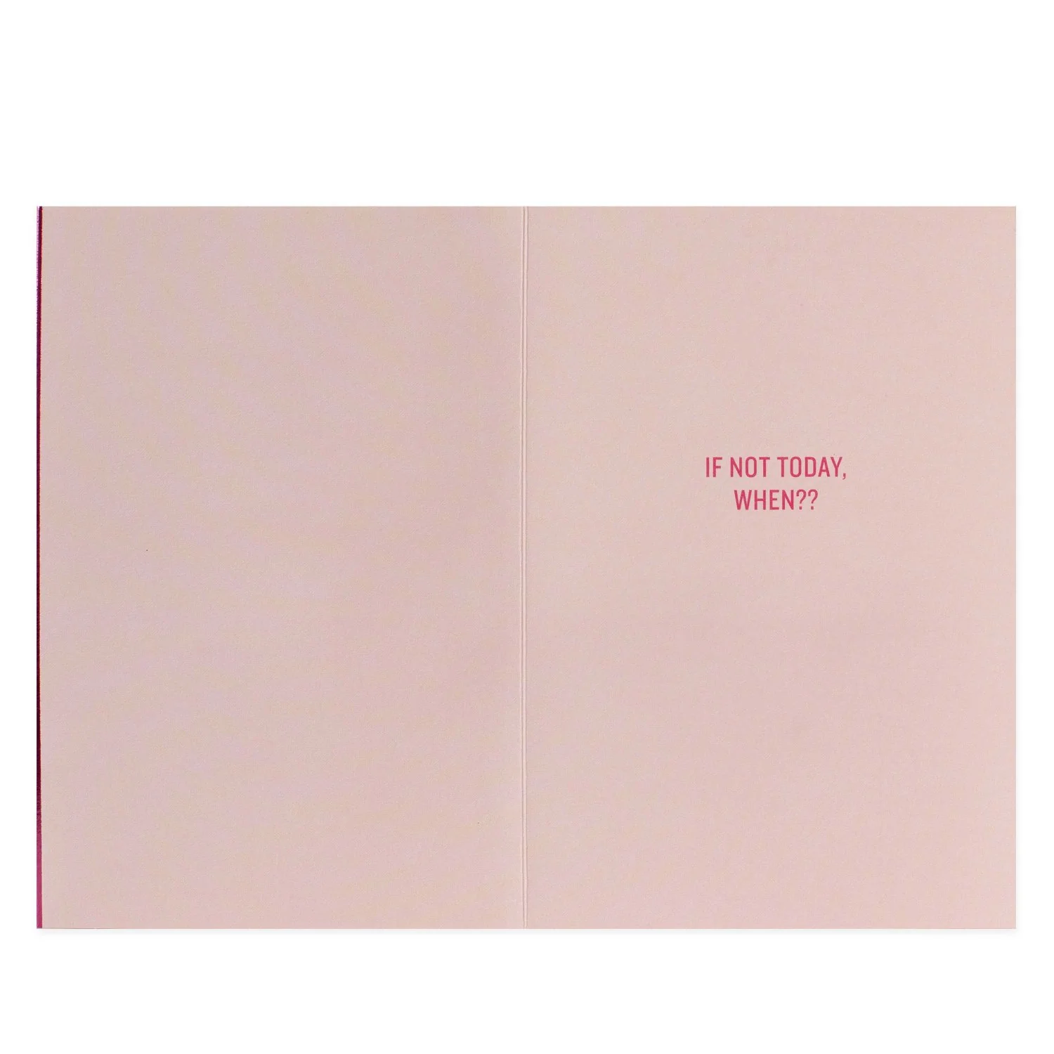 Hallmark Signature Birthday Card - Eat Cake - Image 2