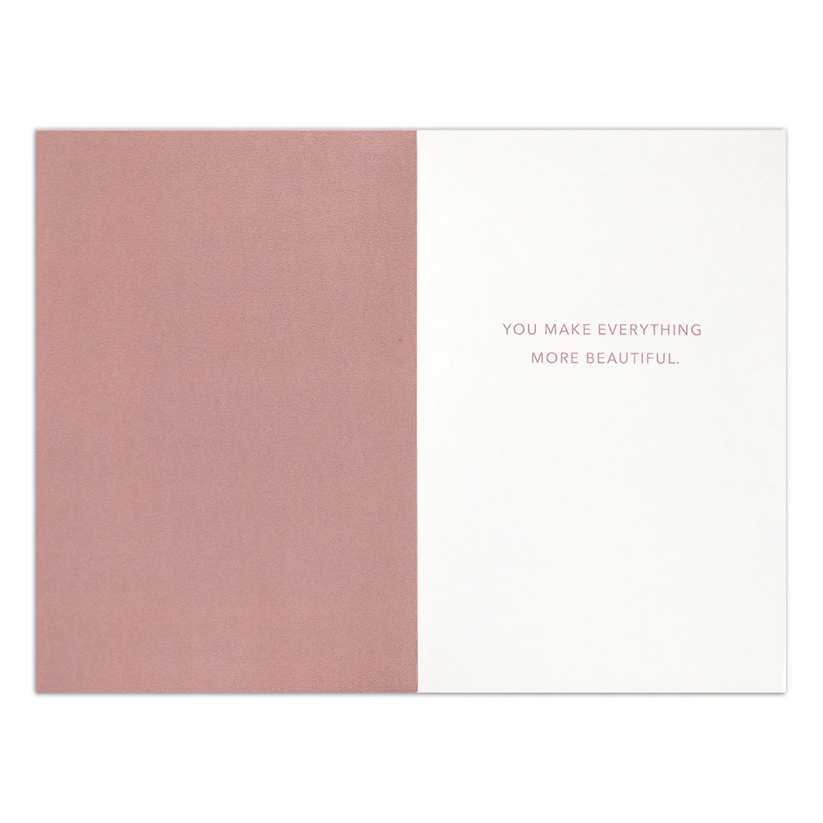 Hallmark Signature Birthday Card - You Make Everything Beautiful - Image 2