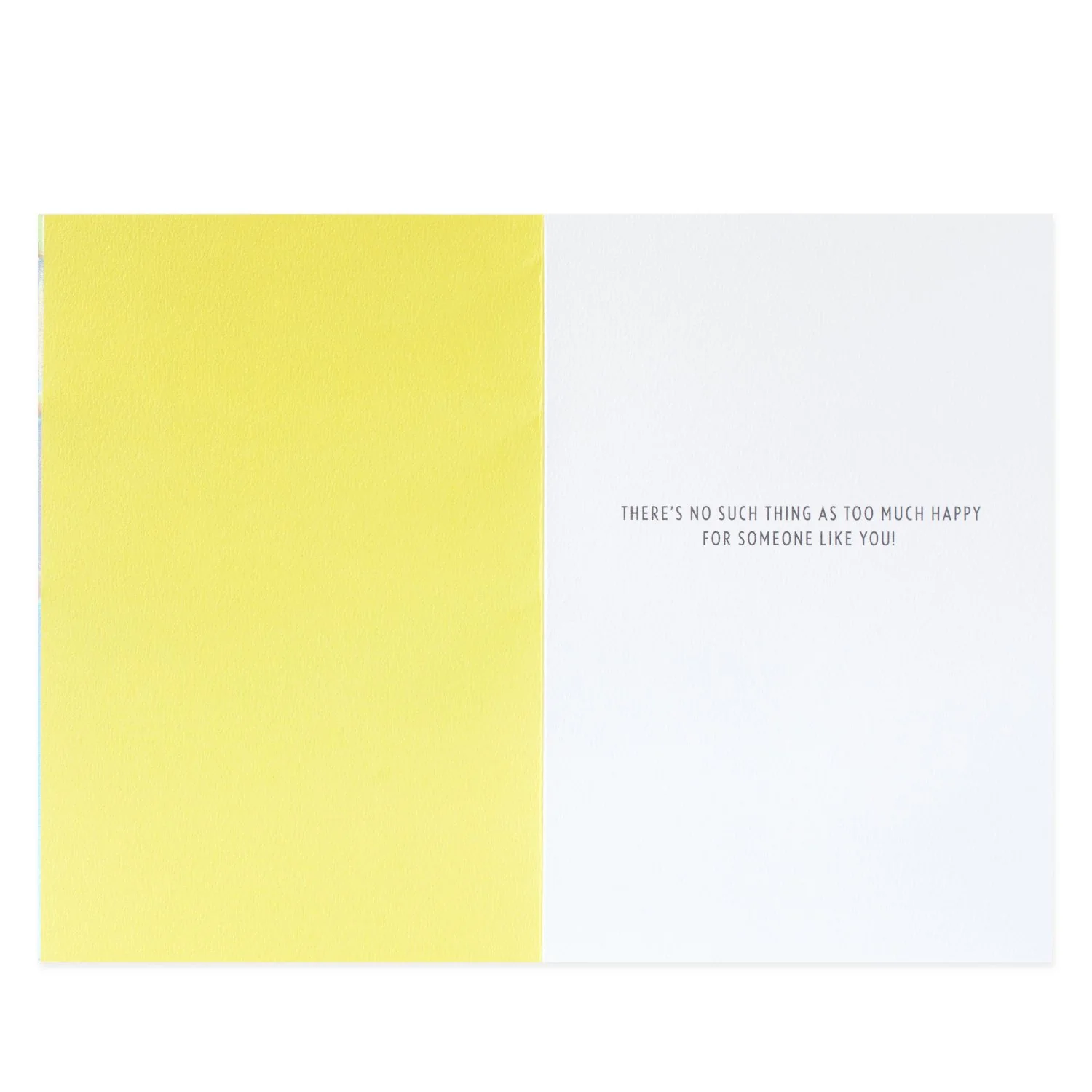 Hallmark Signature Birthday Card - Happy Happy Happy - Image 2