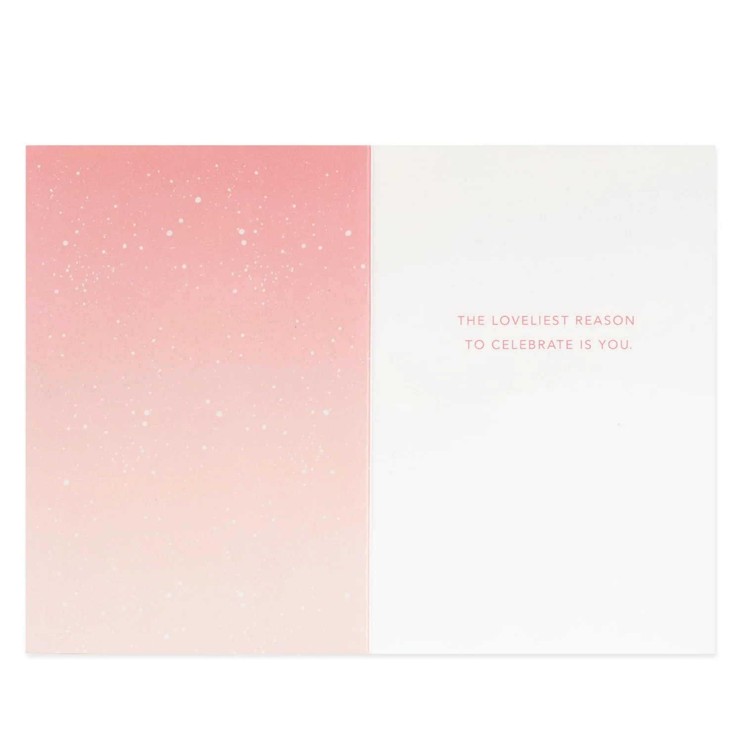 Hallmark Signature Birthday Card - Loveliest Reason - Image 2