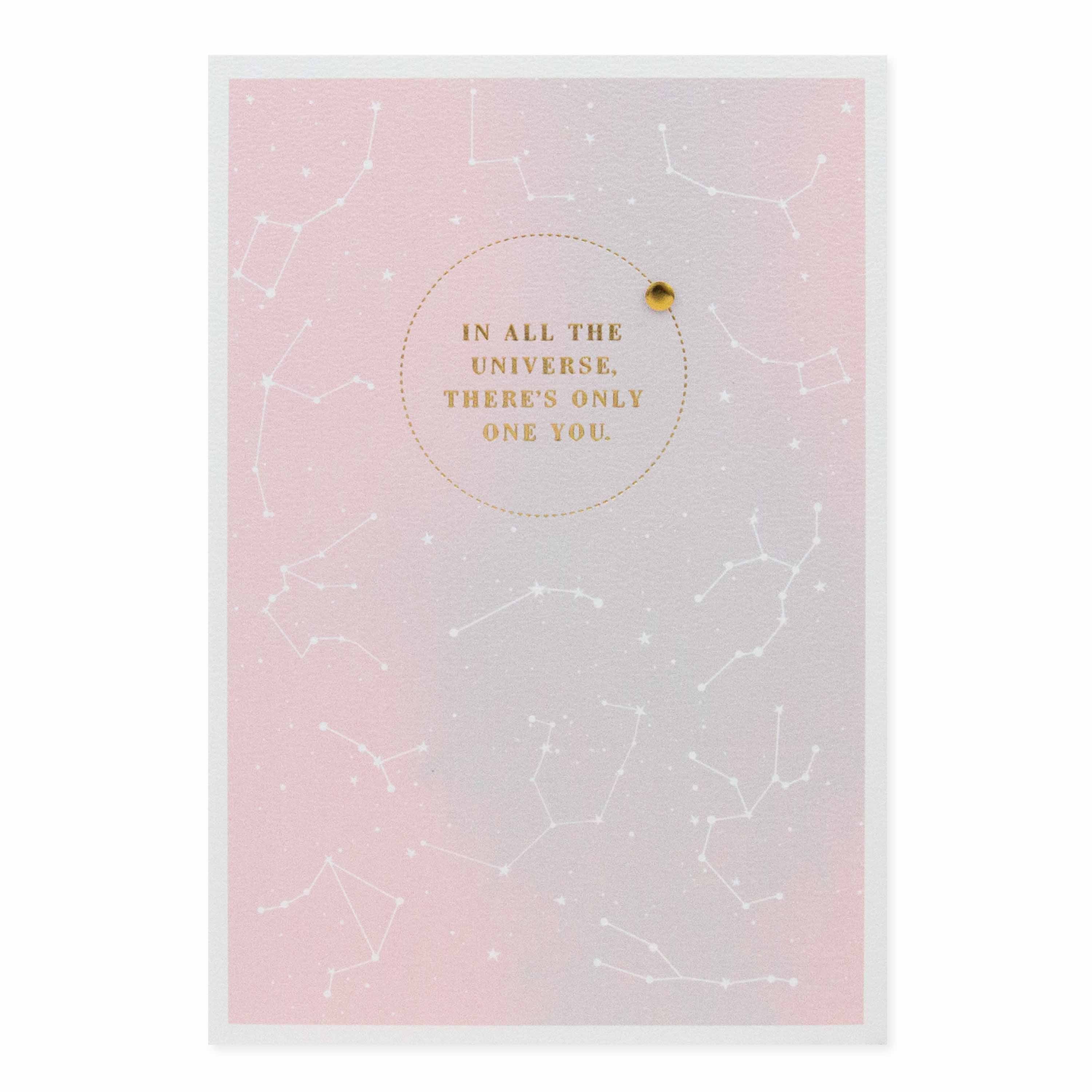 Hallmark Signature Mother's Day Card - In all the universe, there's only one you.