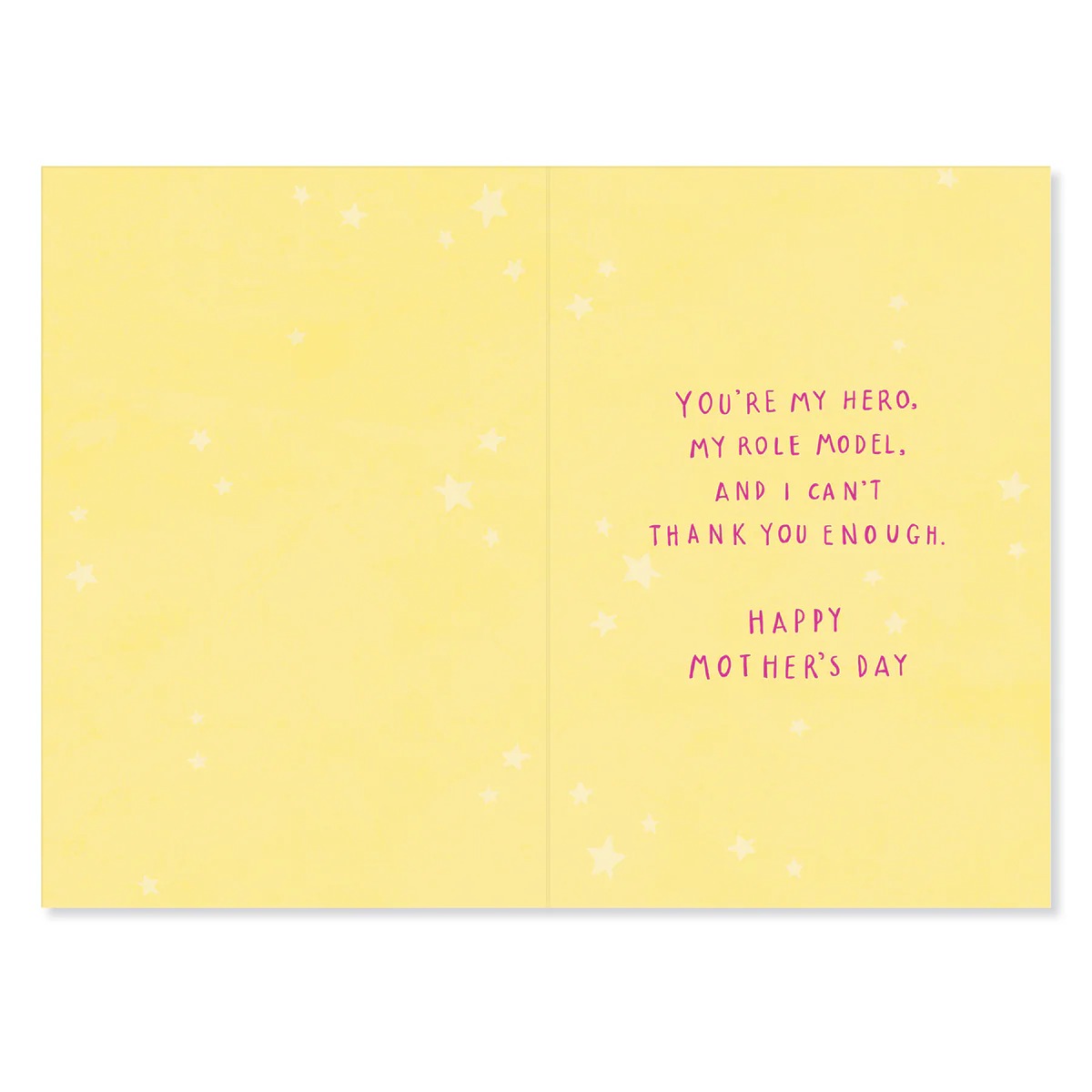 Hallmark Mother's Day Card - You've always been my hero! - Image 2