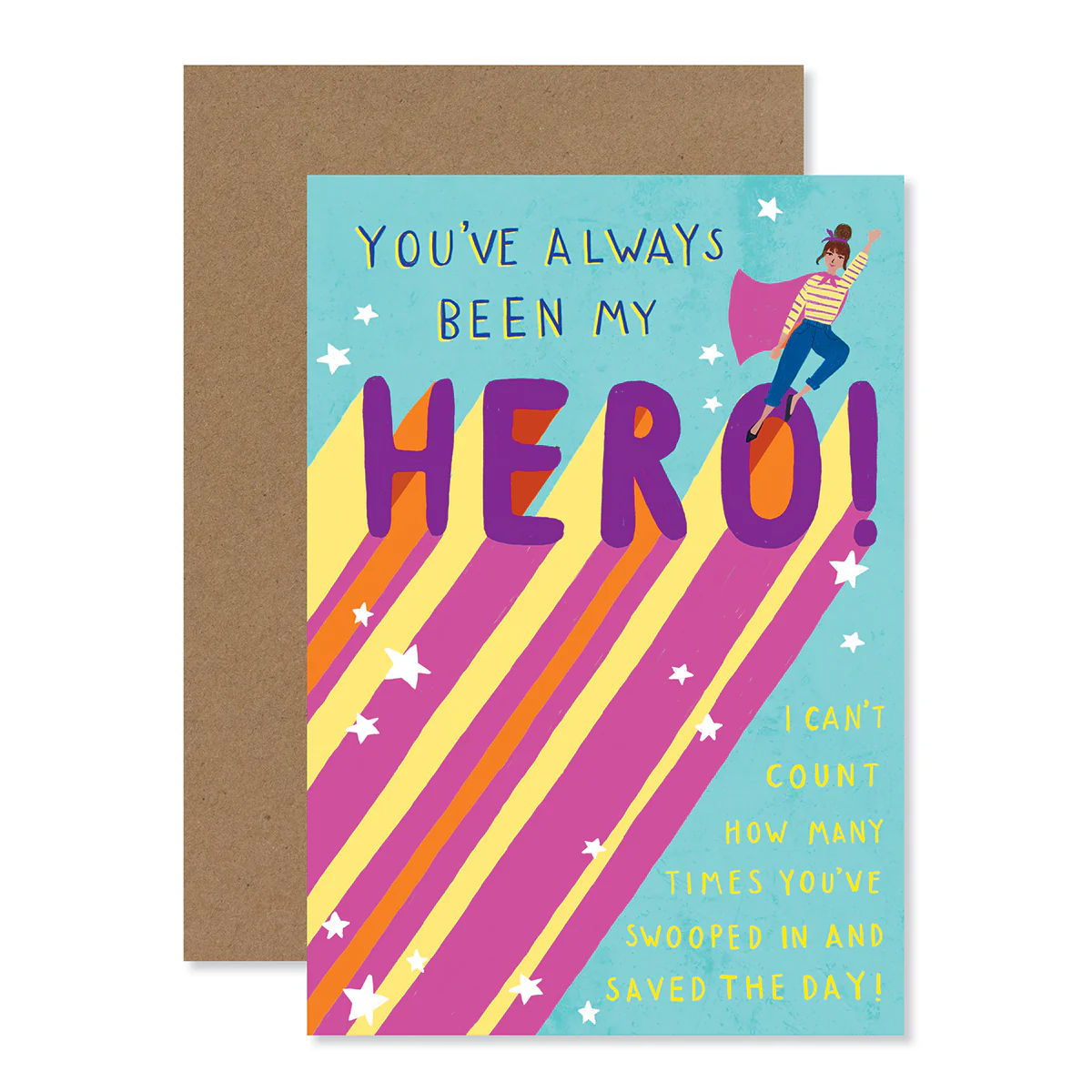 Hallmark Mother's Day Card - You've always been my hero! - Image 3