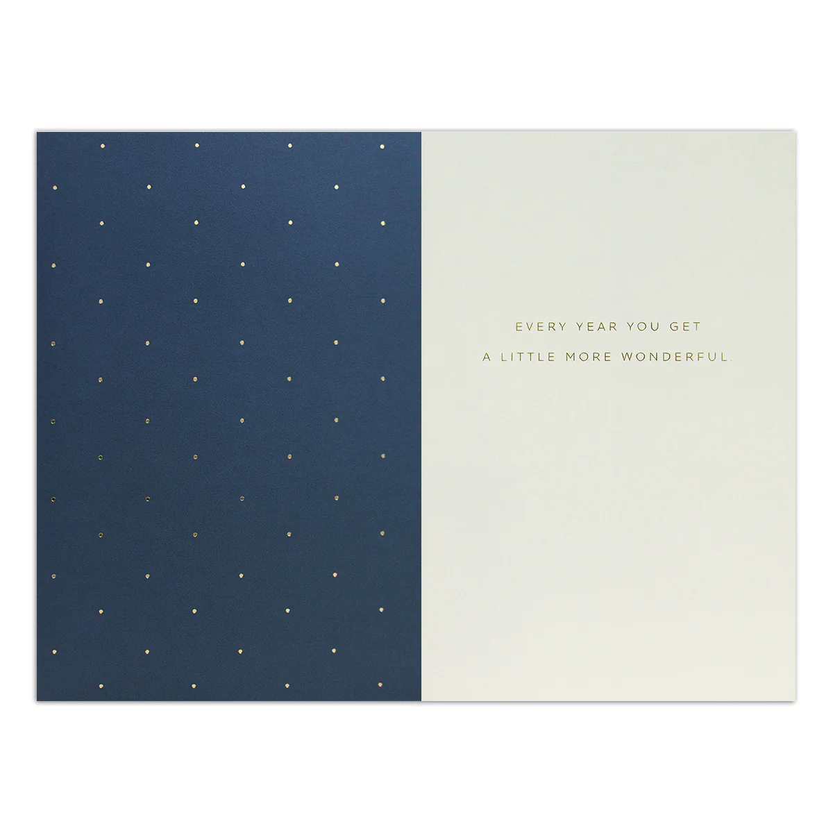 Hallmark Signature Birthday Card - More Wonderful - Image 2