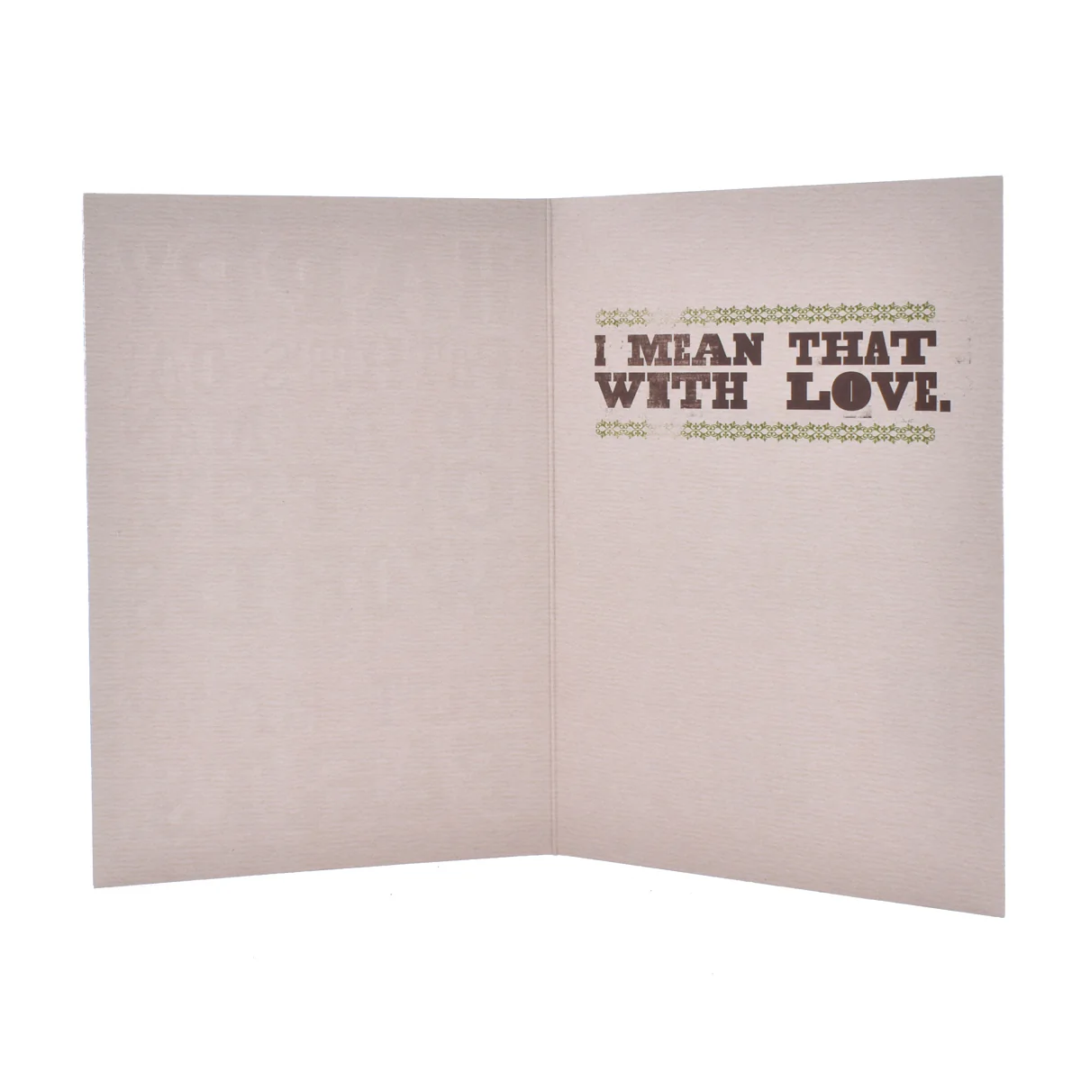 Hallmark Father's Day Card - Few Words, Many Farts - Image 2