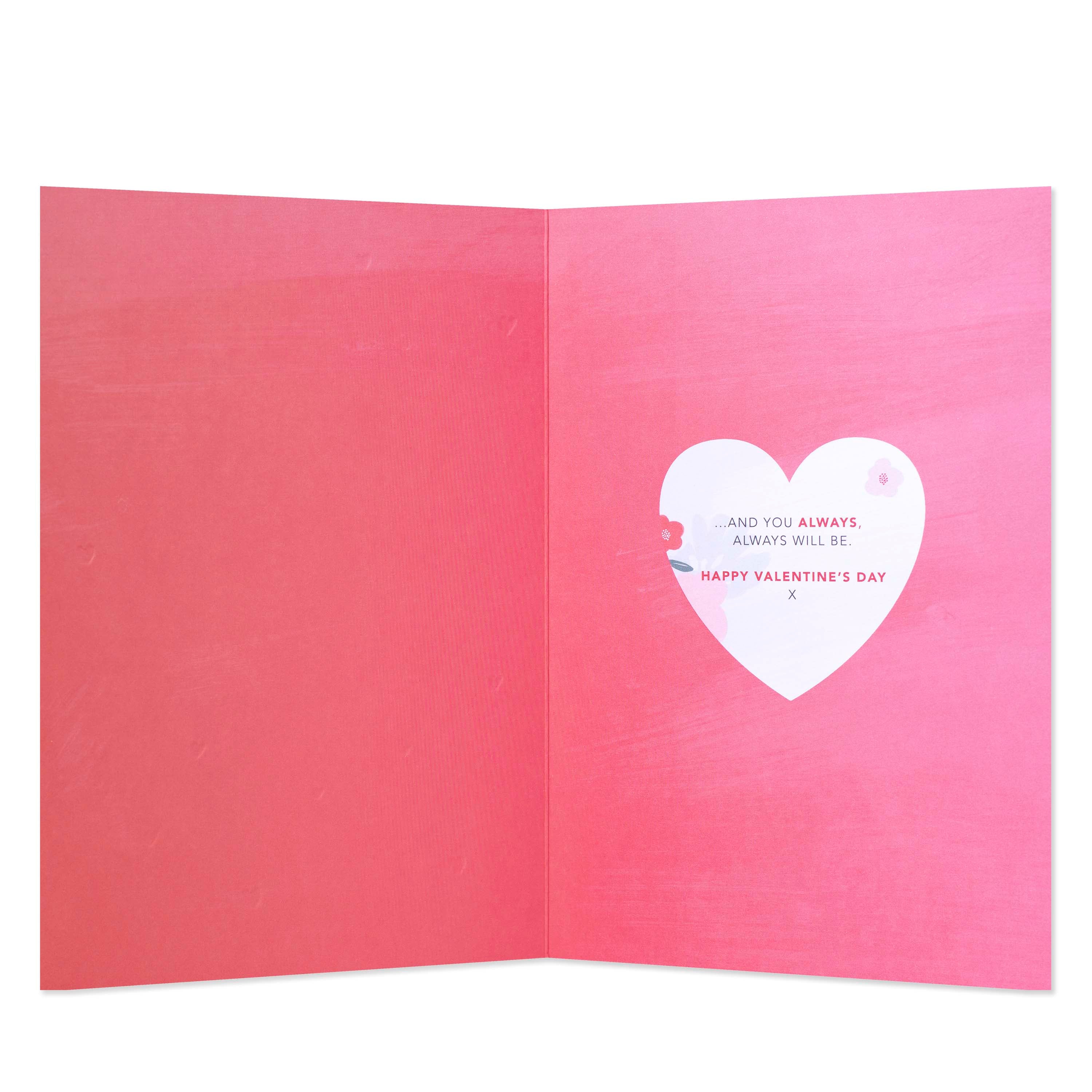 Hallmark Valentine's Day Card Forever Friends - For The One I Love - Image 2