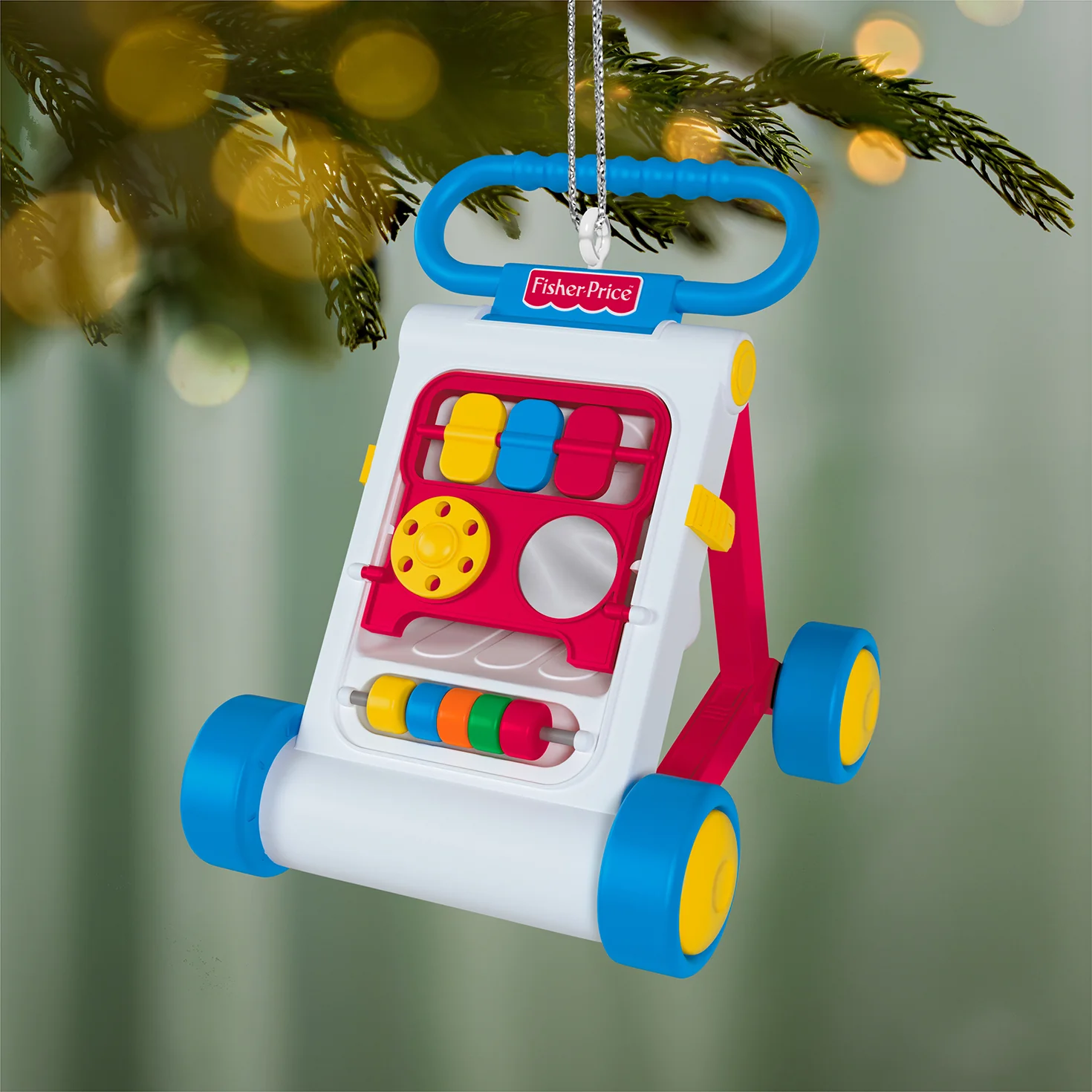 Fisher-Price™ Activity Walker — 2026 Hallmark Keepsake Christmas Ornament - Image 2