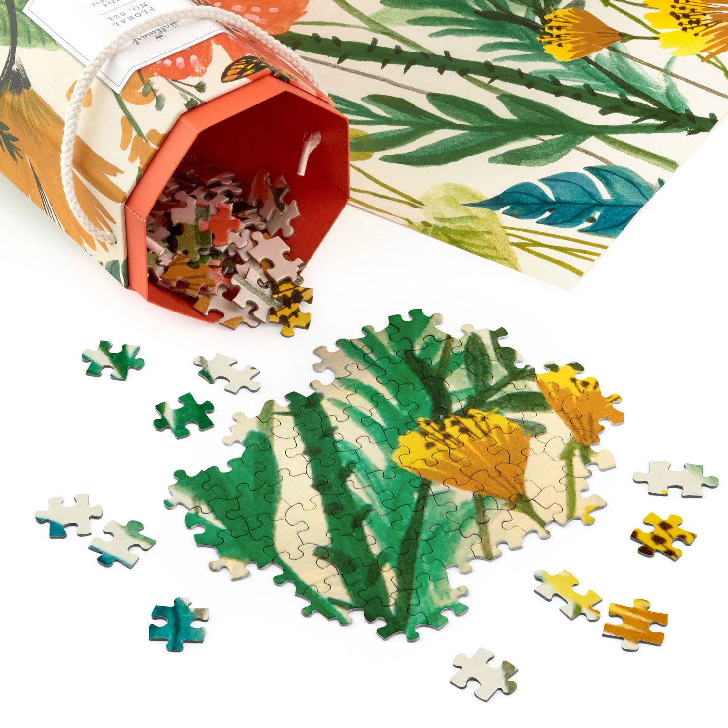 Floral No. 021 1,000-Piece Jigsaw Puzzle - Image 2