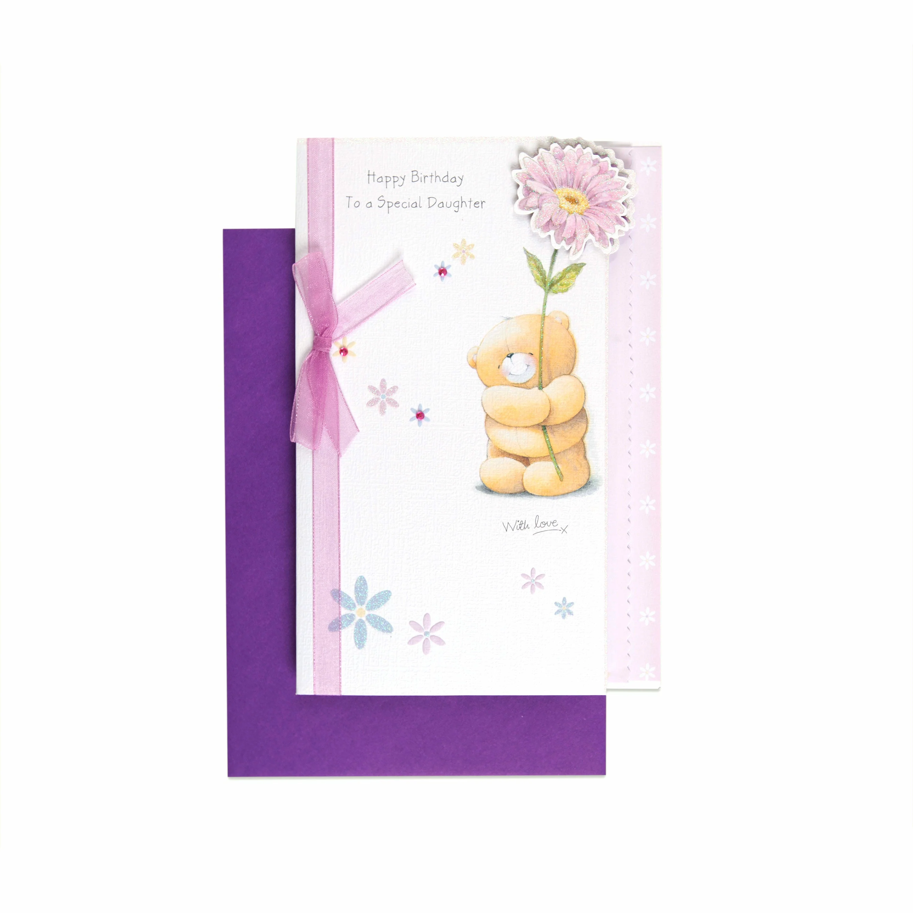 Cute & Adorable Daughter Birthday Card - Image 3
