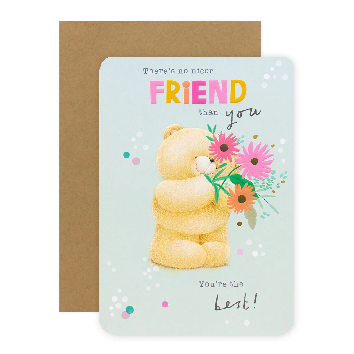 Hallmark Forever Friends Birthday Card For Friend - The Best! - Image 3