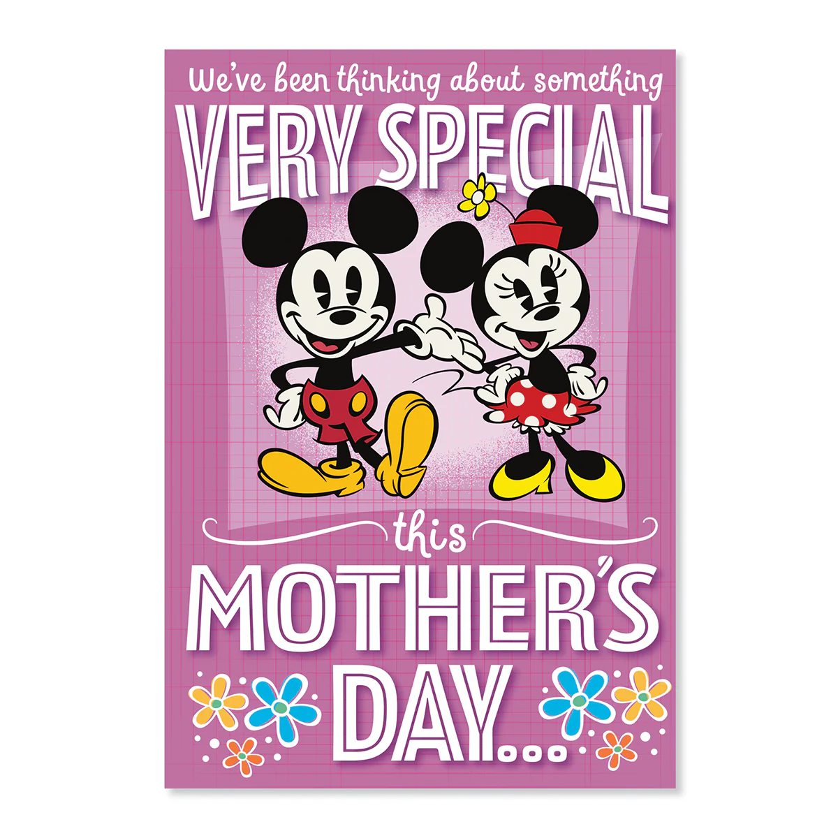 Hallmark Mother's Day Card - Mickey & Minnie Pop-out card