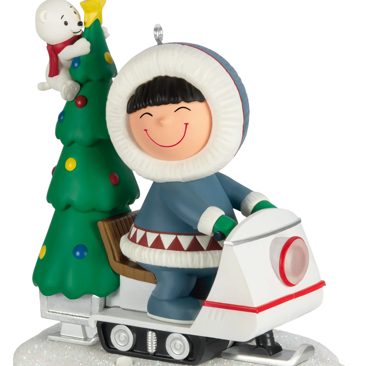 Frosty Friends Tree Delivery With Light — 2026 Hallmark Keepsake Christmas Ornament - Image 4
