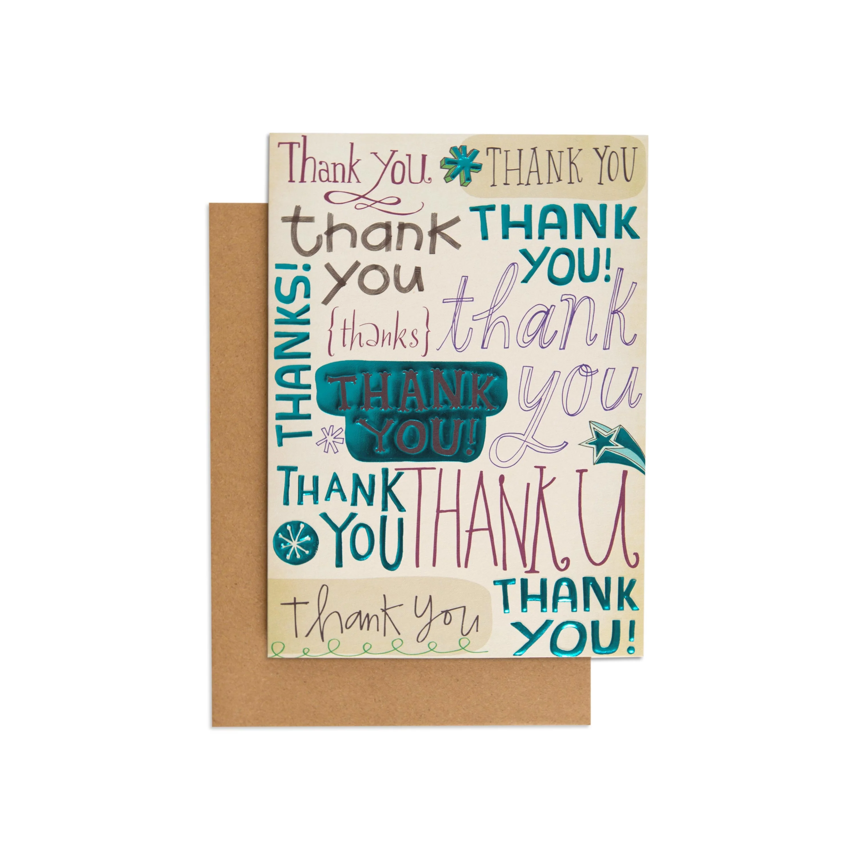 Fun & Contemporary Can't Thank You Enough Card - Image 3