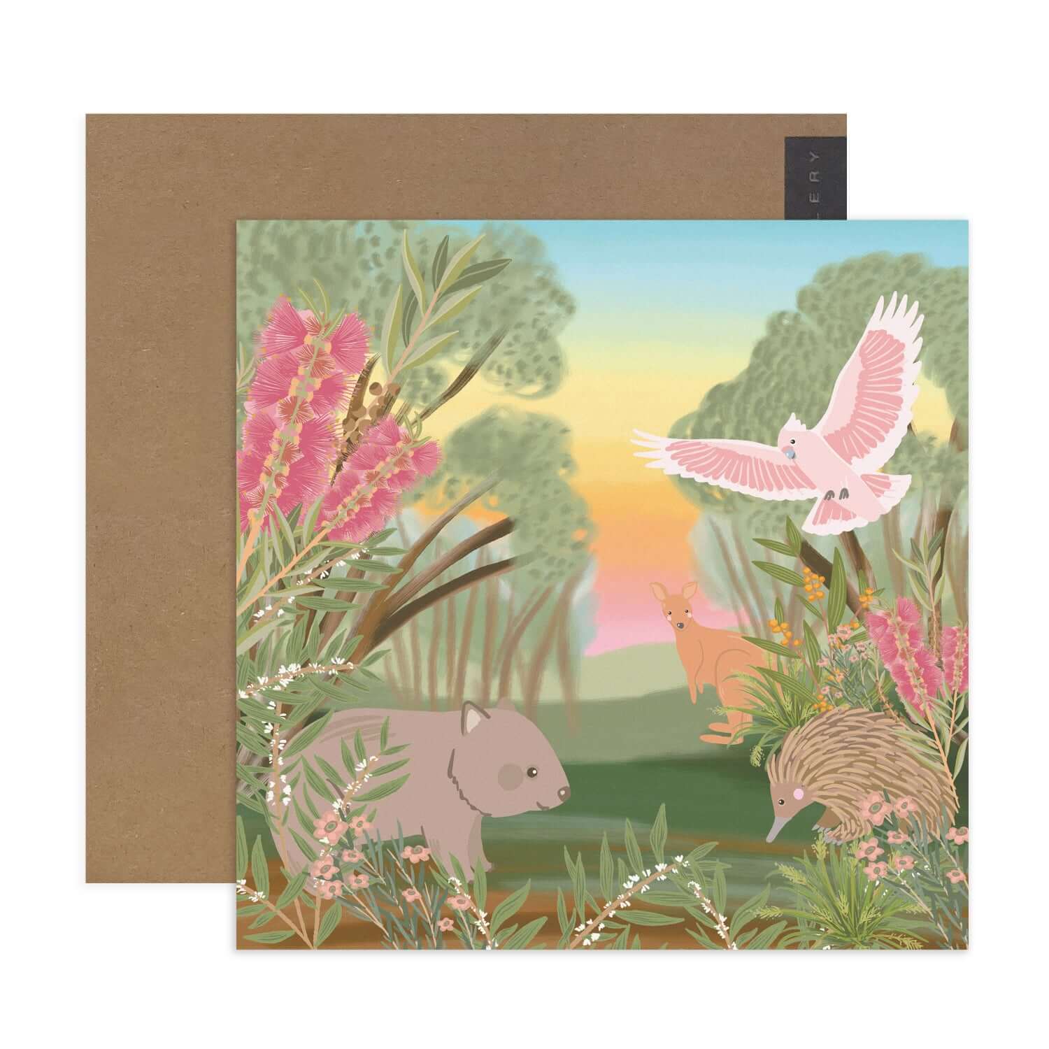 Hallmark x Christie Williams Gallery Blank Greeting Card - Bushland - Image 2