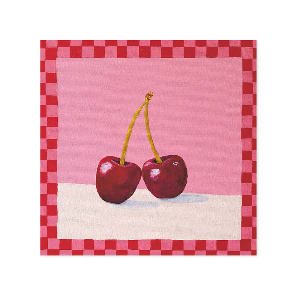 Hallmark x Kayla Henley Gallery Blank Greeting Card - Cherries On Top
