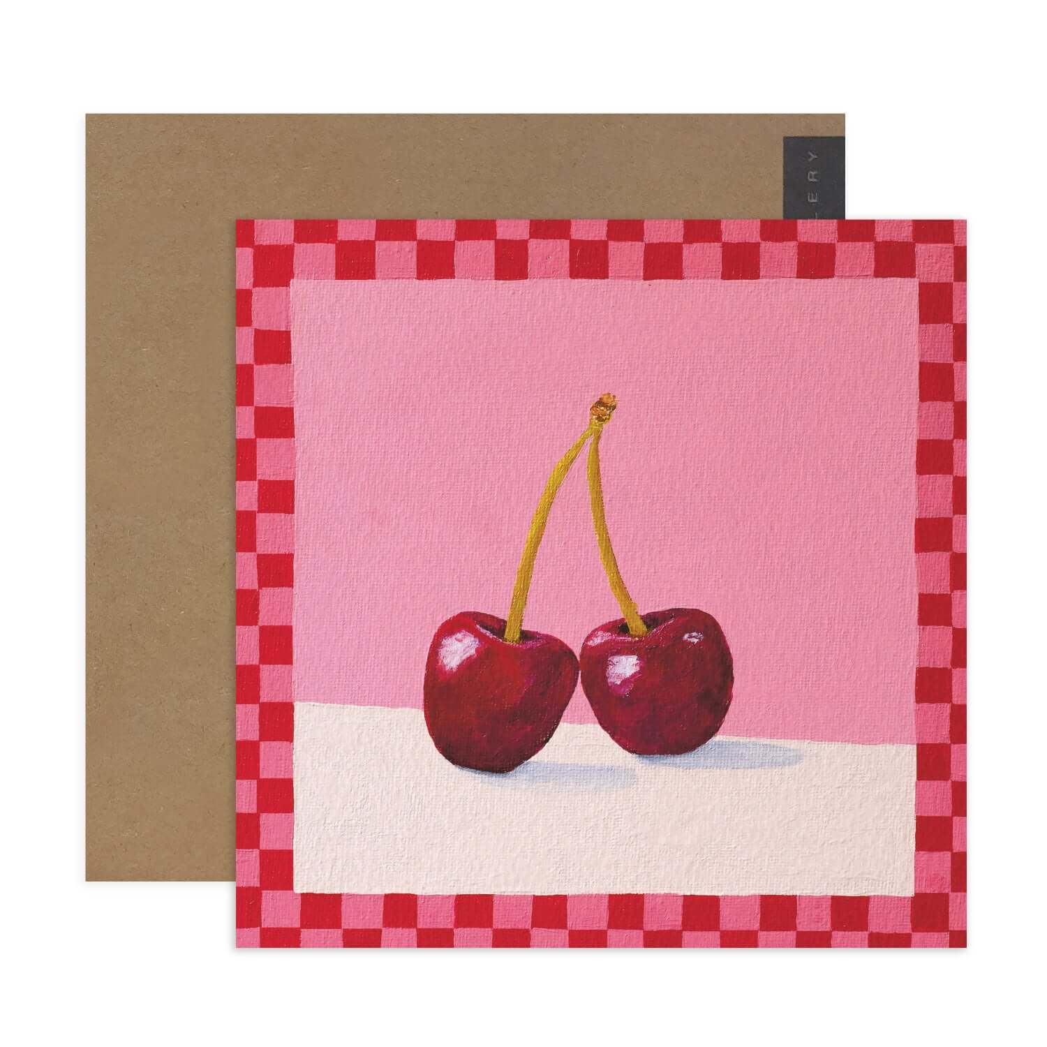 Hallmark x Kayla Henley Gallery Blank Greeting Card - Cherries On Top - Image 2