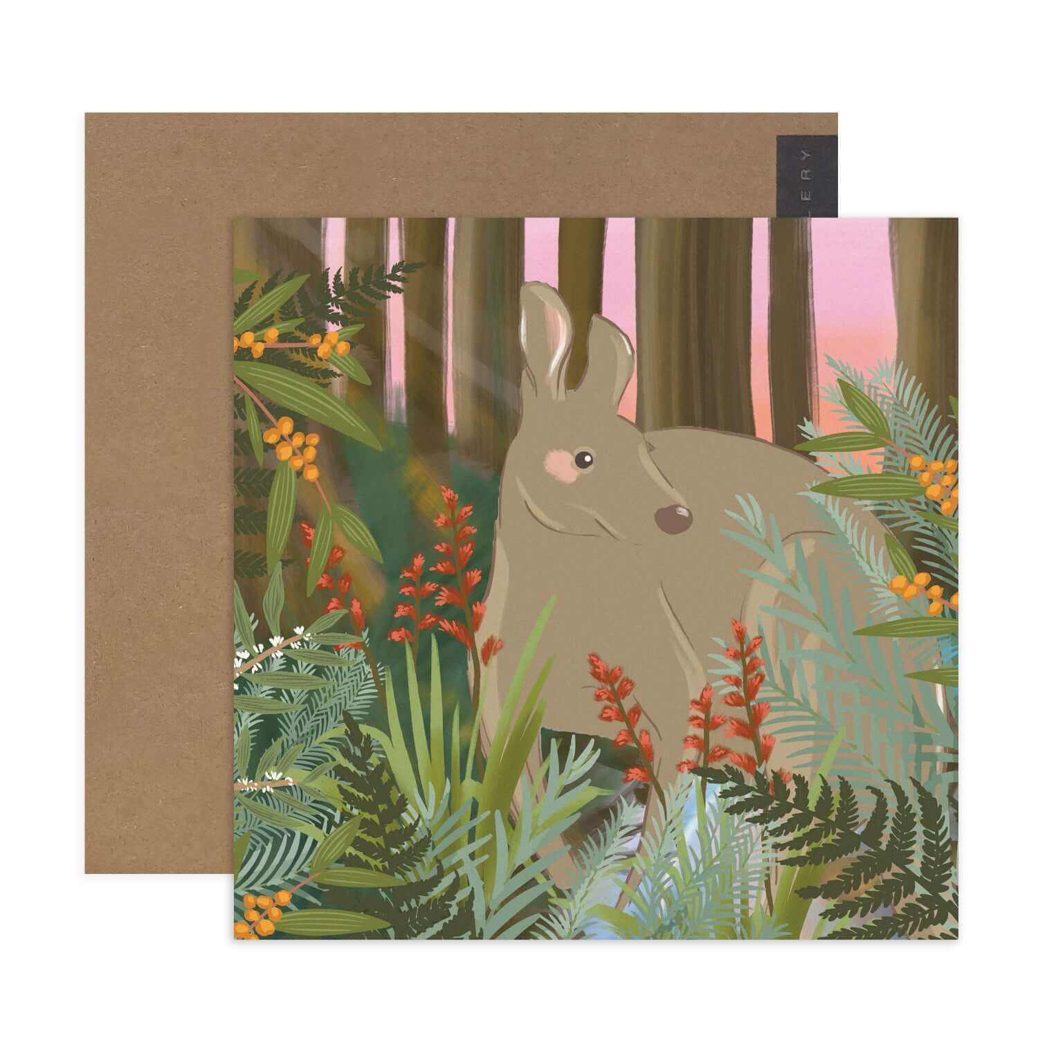 Hallmark x Christie Williams Gallery Blank Greeting Card - Forest - Image 2