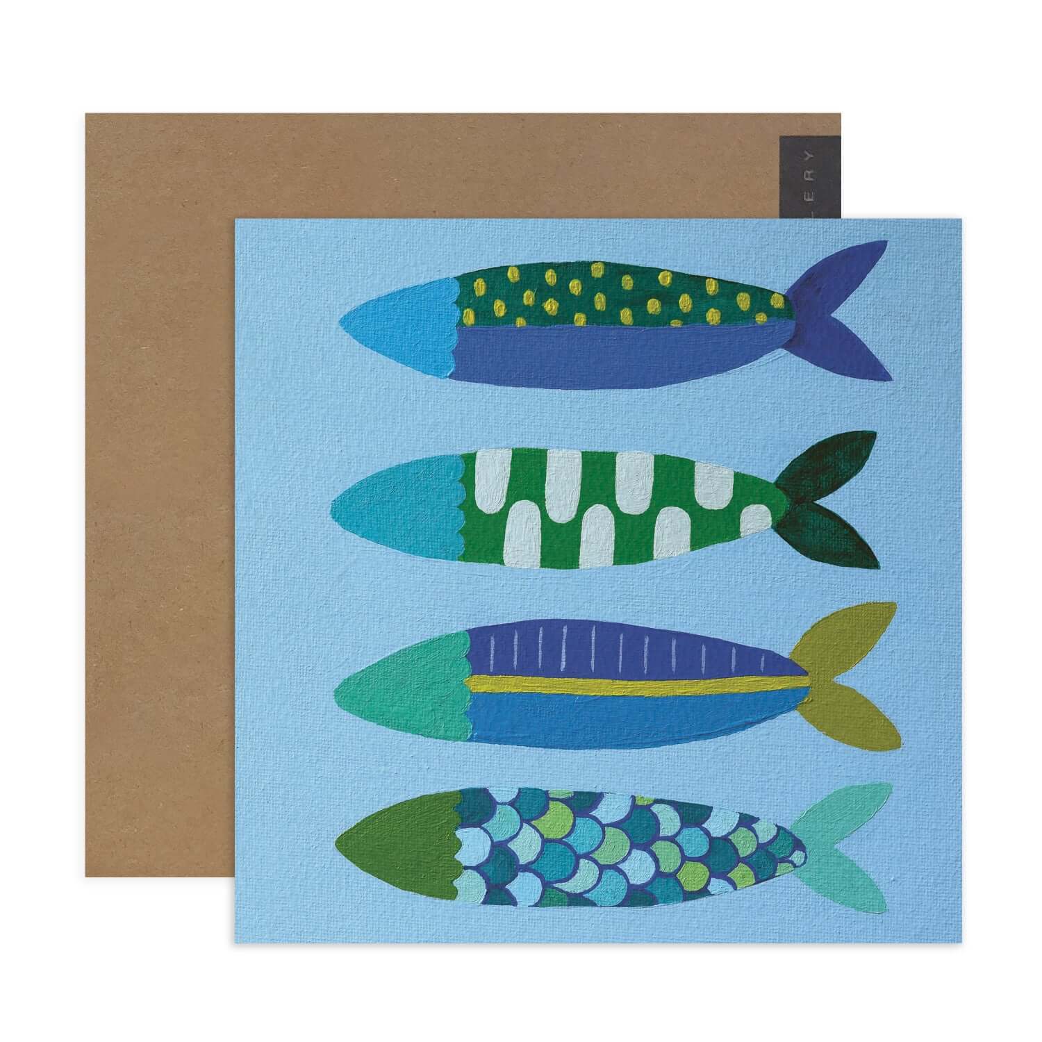 Hallmark x Kayla Henley Gallery Blank Greeting Card - Little Fishies - Image 2