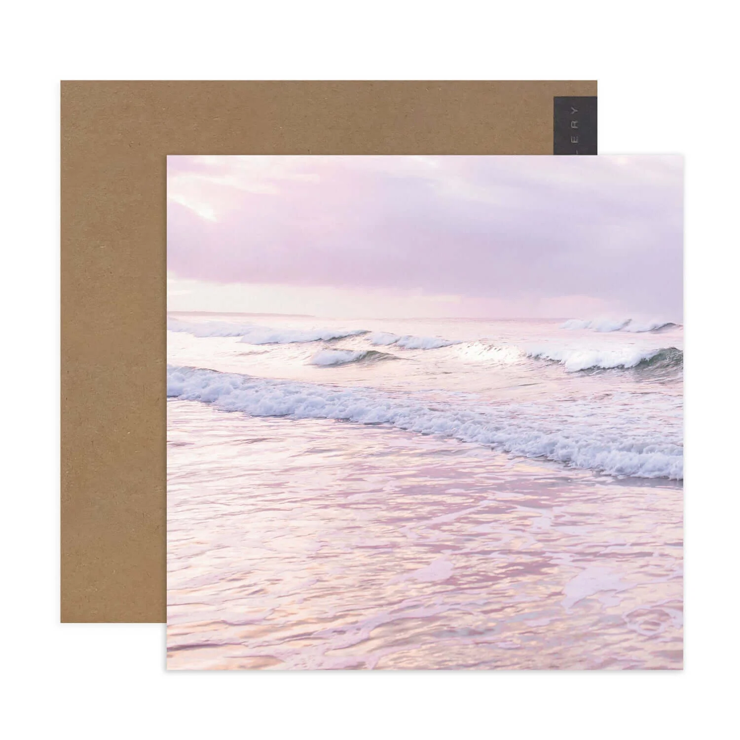 Hallmark x Donna Delaney Gallery Blank Greeting Card - Pink Skies - Image 2
