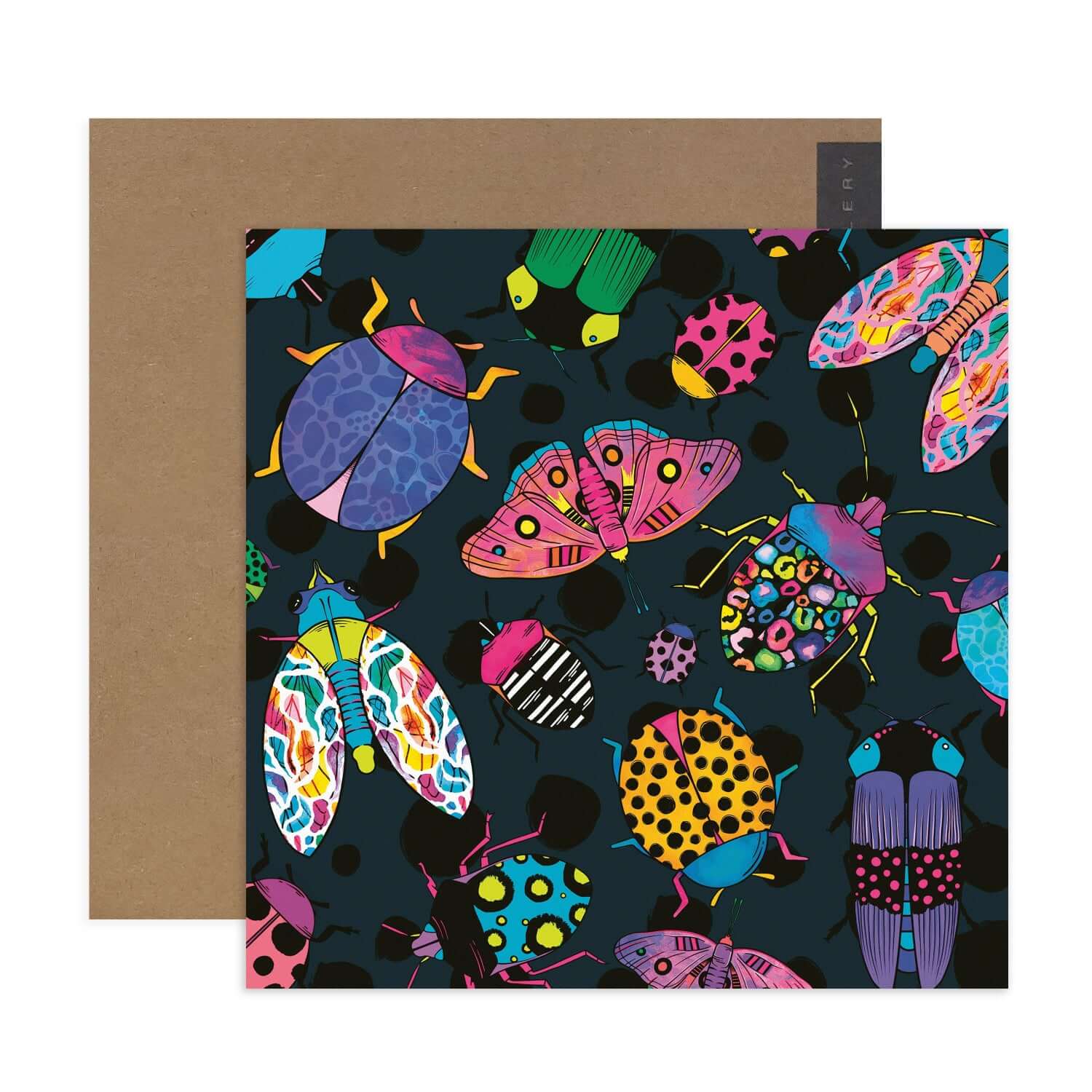 Hallmark x Kasey Rainbow Gallery Blank Greeting Card - Totally Buggin' - Image 2