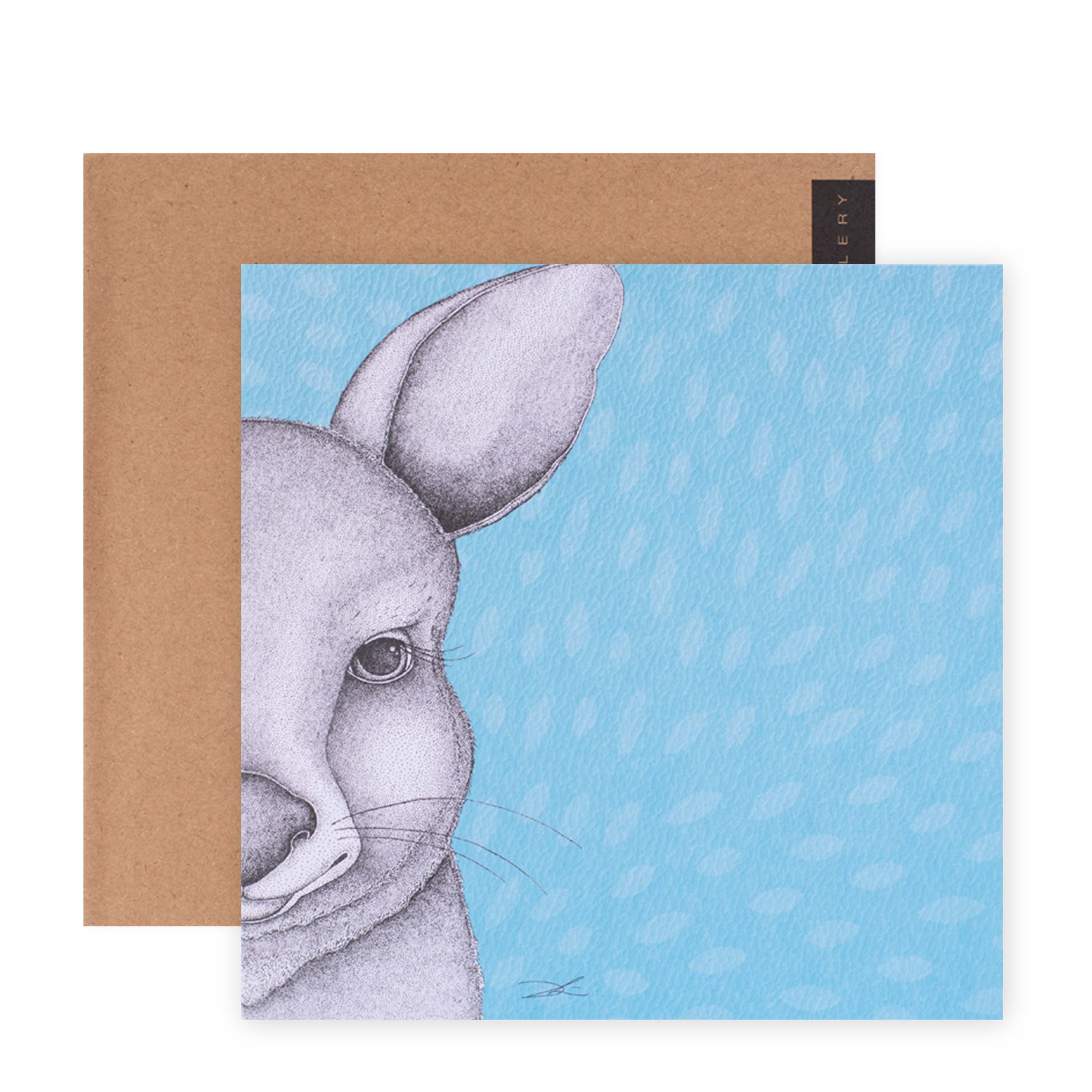Hallmark x Dots by Donna Gallery Blank Greeting Card - Jasmine The Joey - Image 3