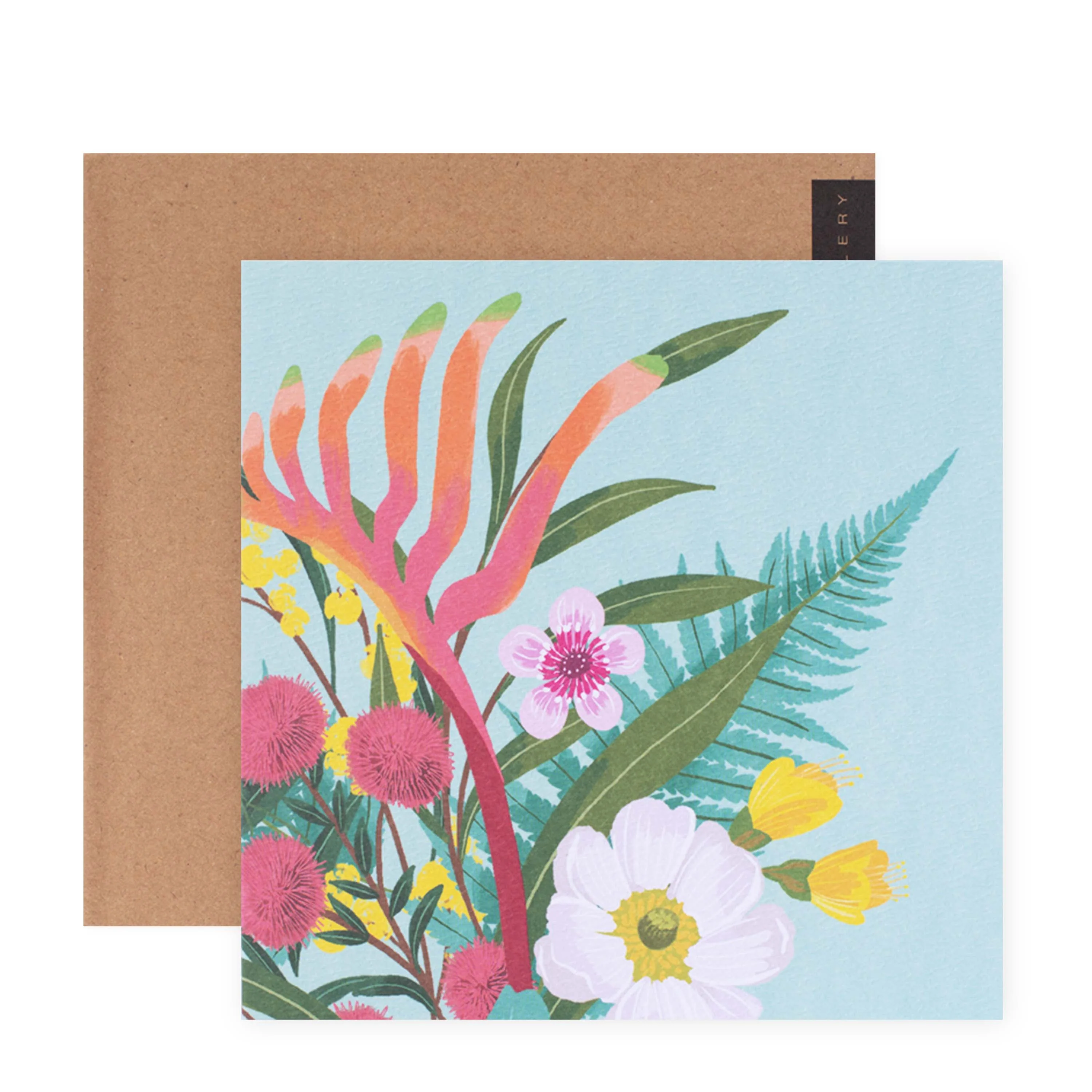 Hallmark x Christie Williams Gallery Blank Greeting Card - Kangaroo Paw Spray - Image 3