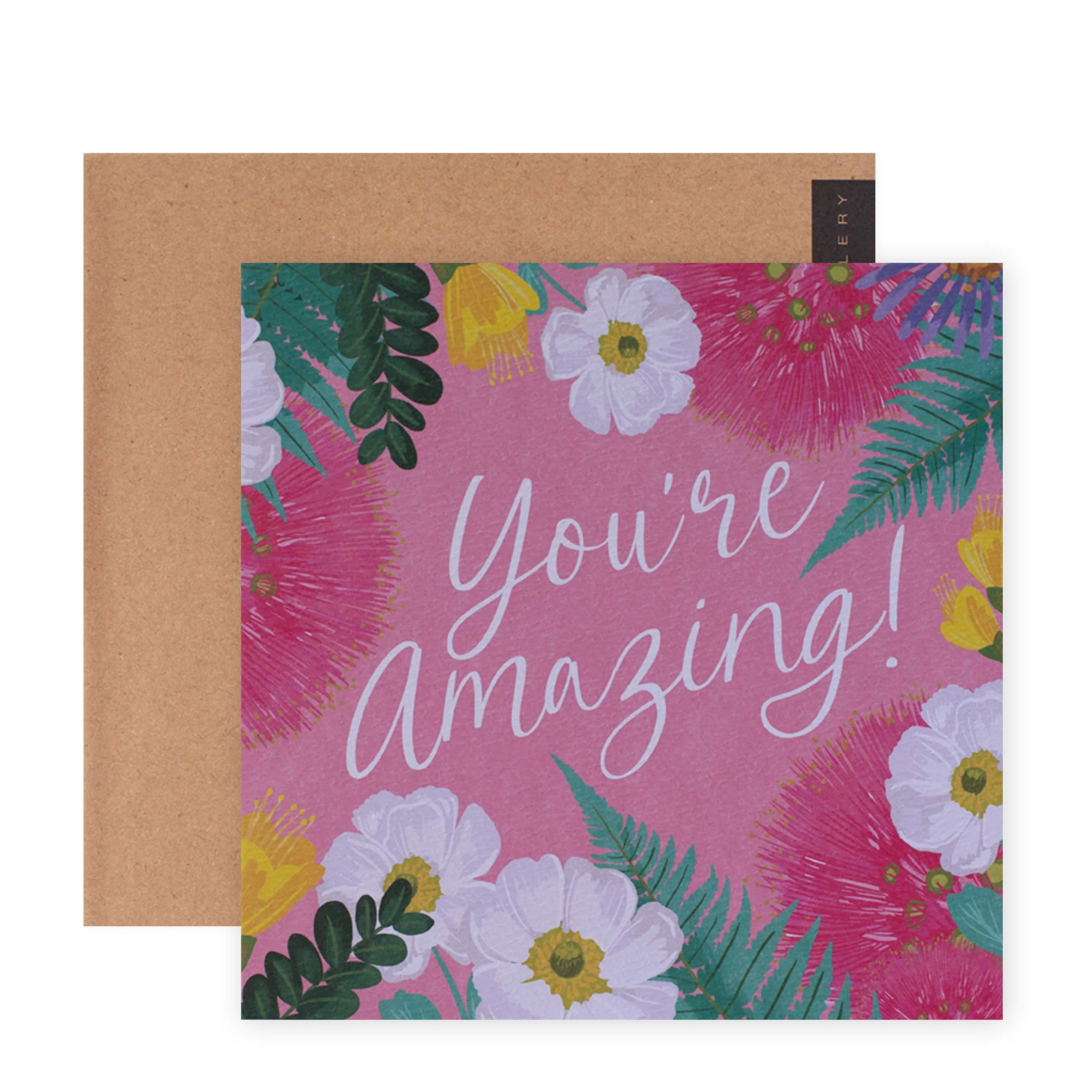Hallmark x Christie Williams Gallery Blank Greeting Card - You're Amazing - Image 3