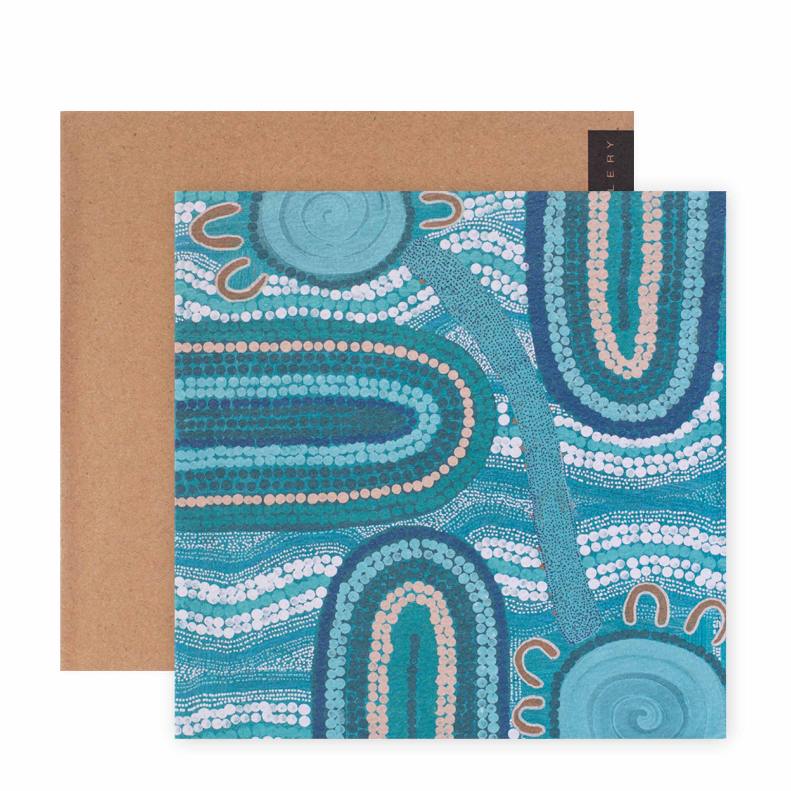 Hallmark x Emma Stenhouse Gallery Blank Greeting Card - Walk To The Waterholes - Image 3
