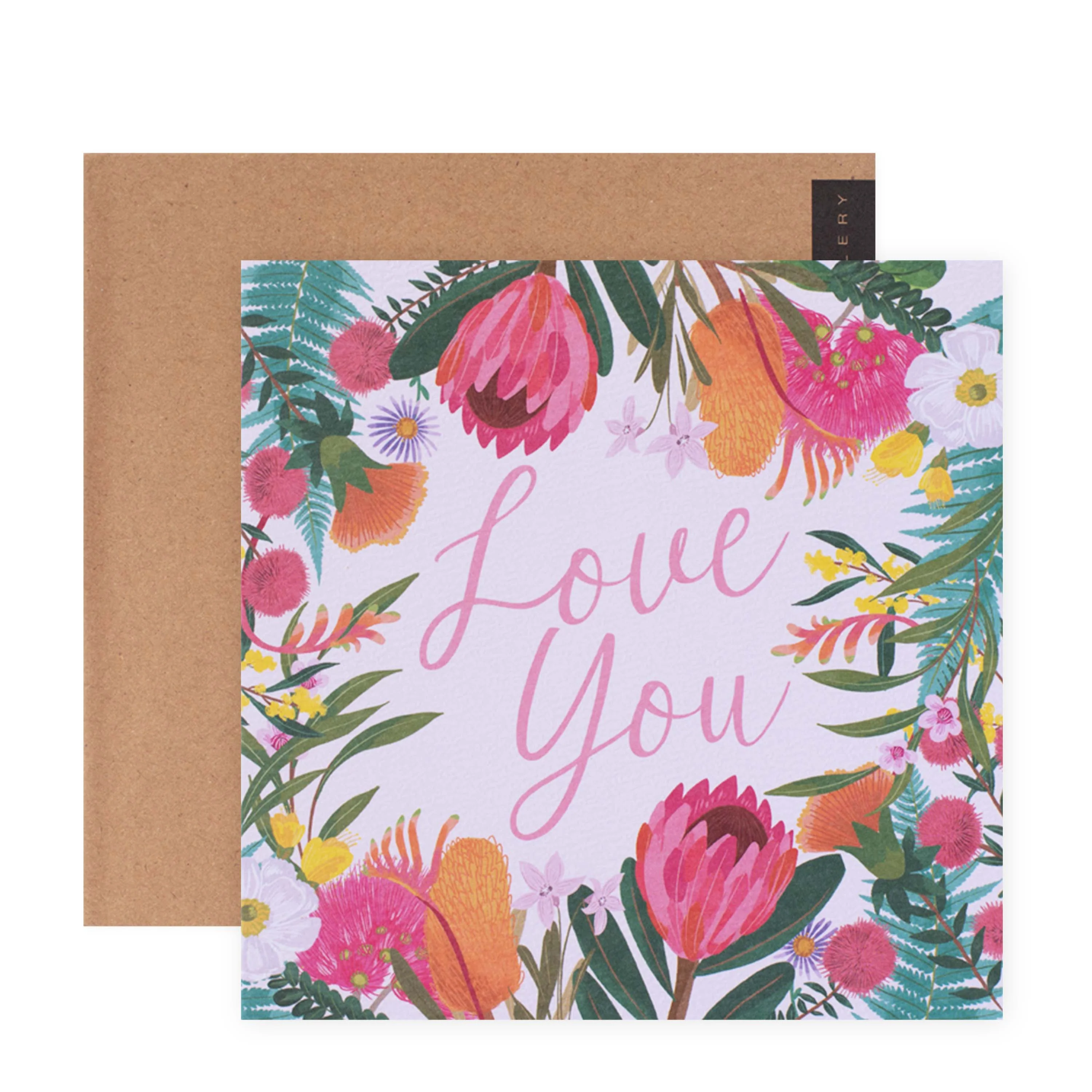 Hallmark x Christie Williams Gallery Blank Greeting Card - Love You - Image 3