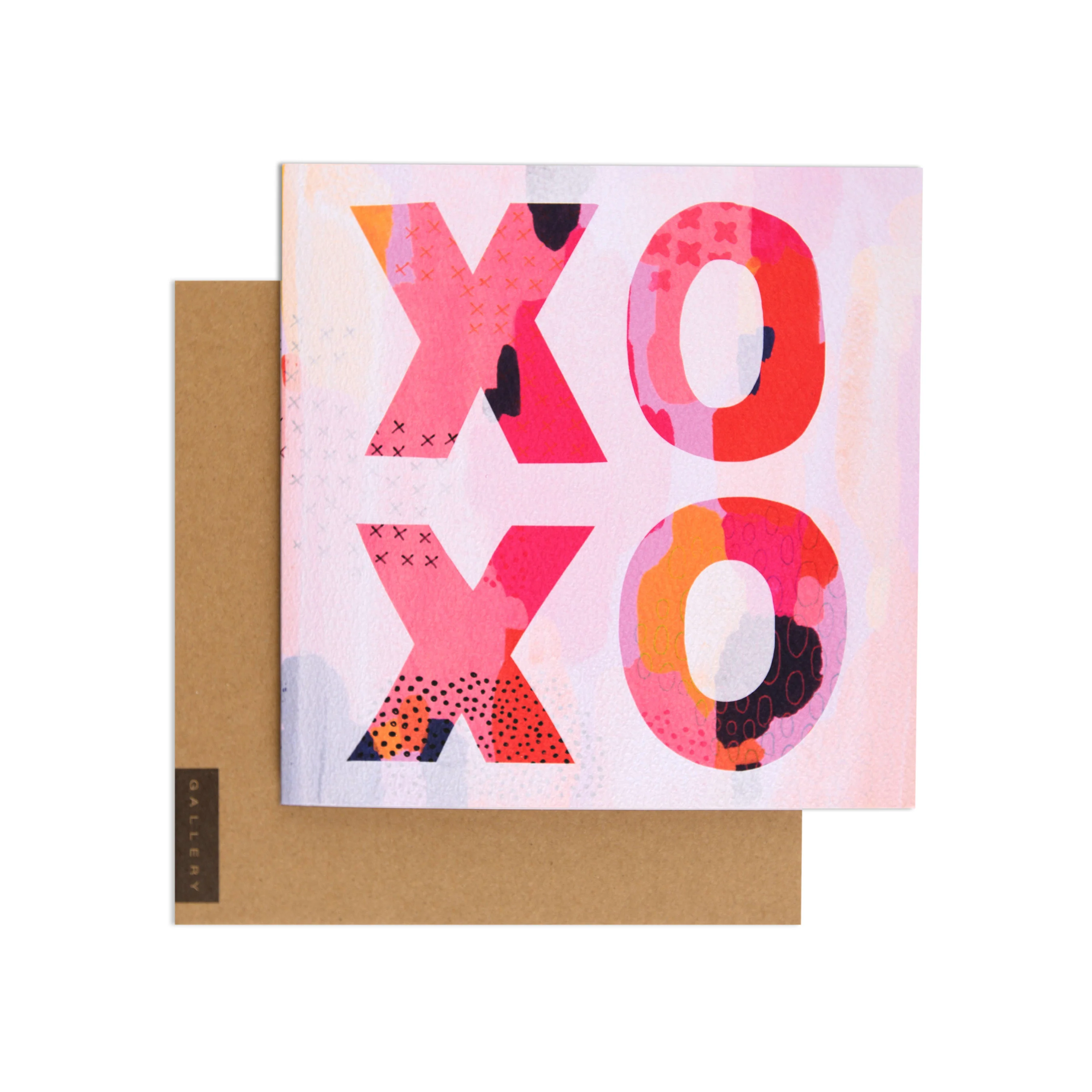 XOXO All Occasions Colourful Blank Card - Image 3