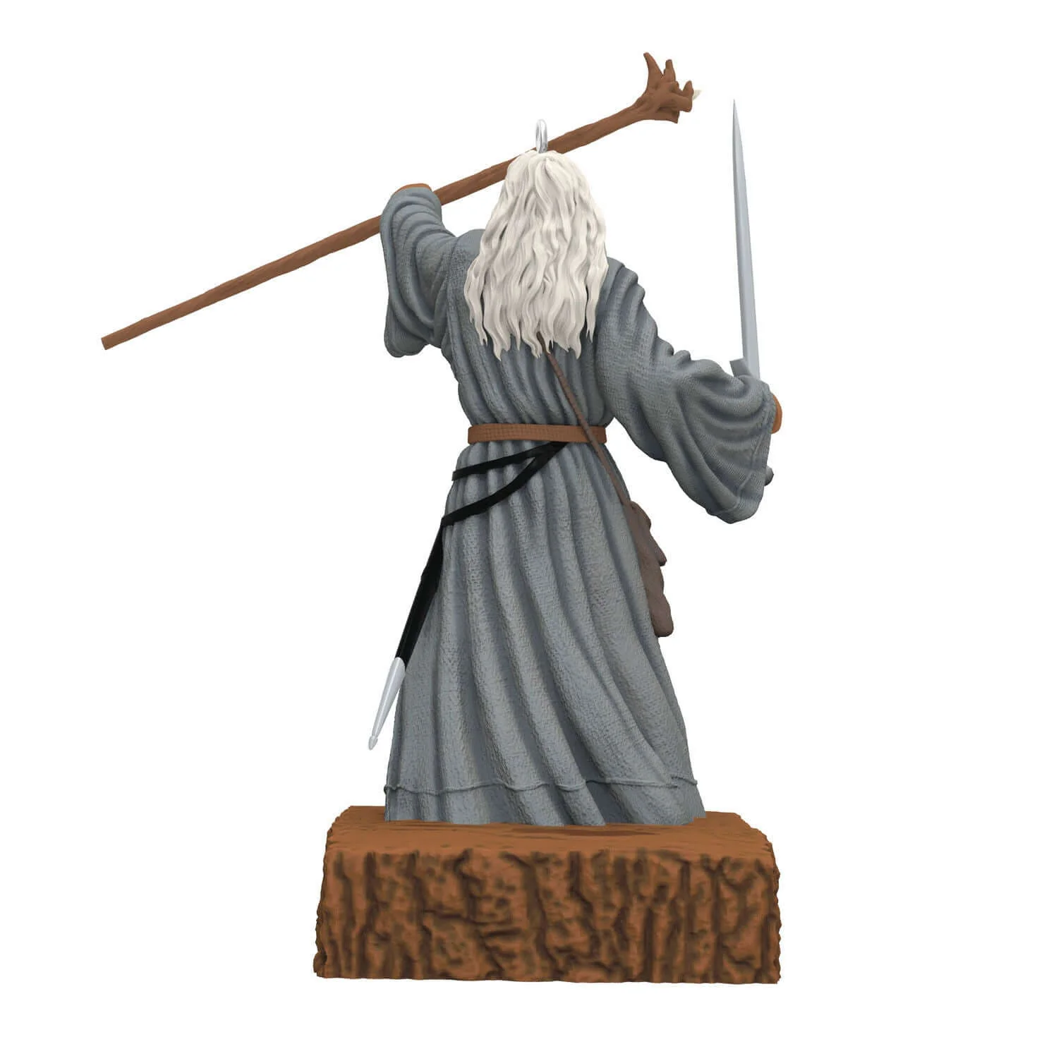 The Lord of the Rings™ Gandalf™ the Grey With Sound — 2025 Hallmark Keepsake Christmas Ornament - Image 5