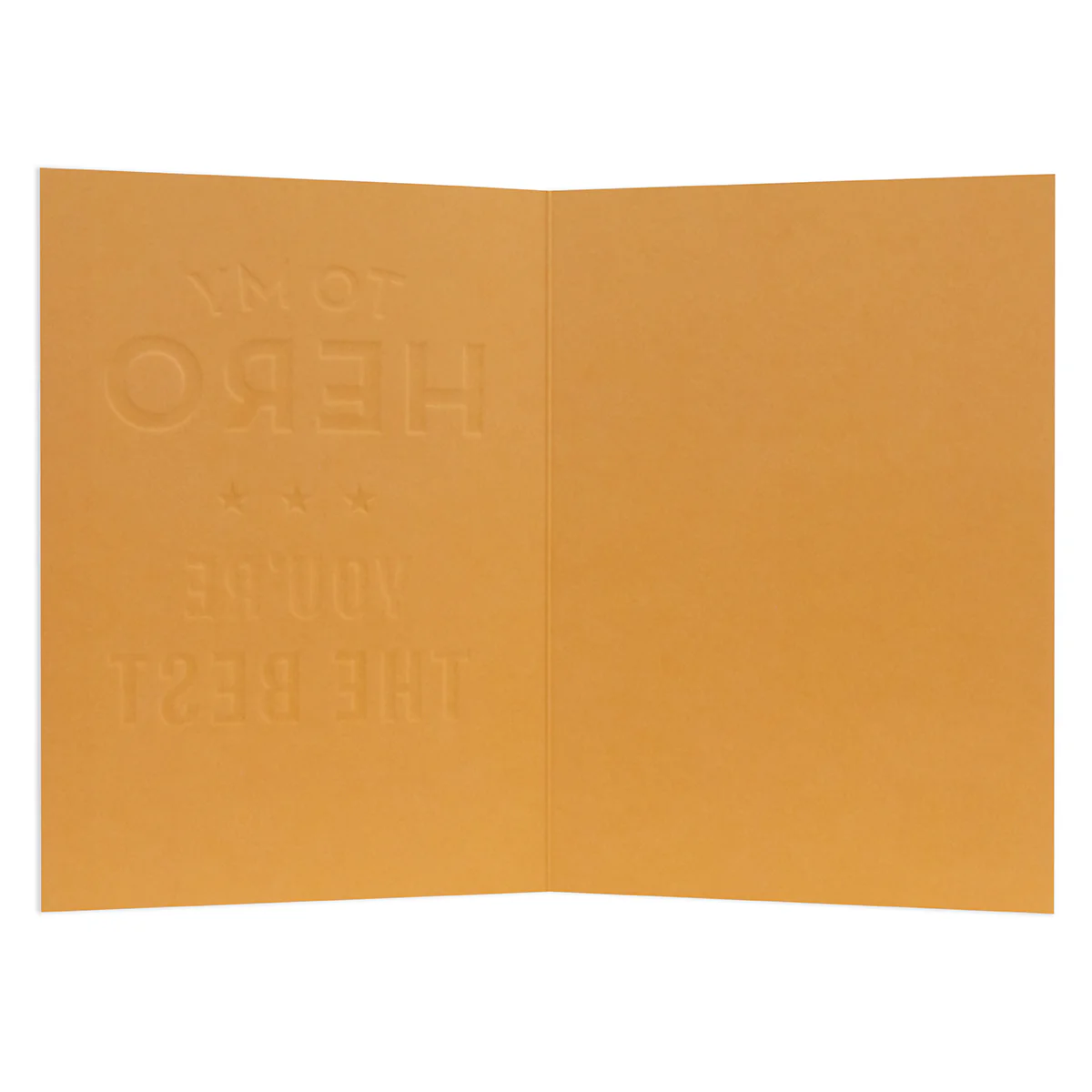 Hallmark Father's Day Card - To My Hero, You're The Best - Image 2
