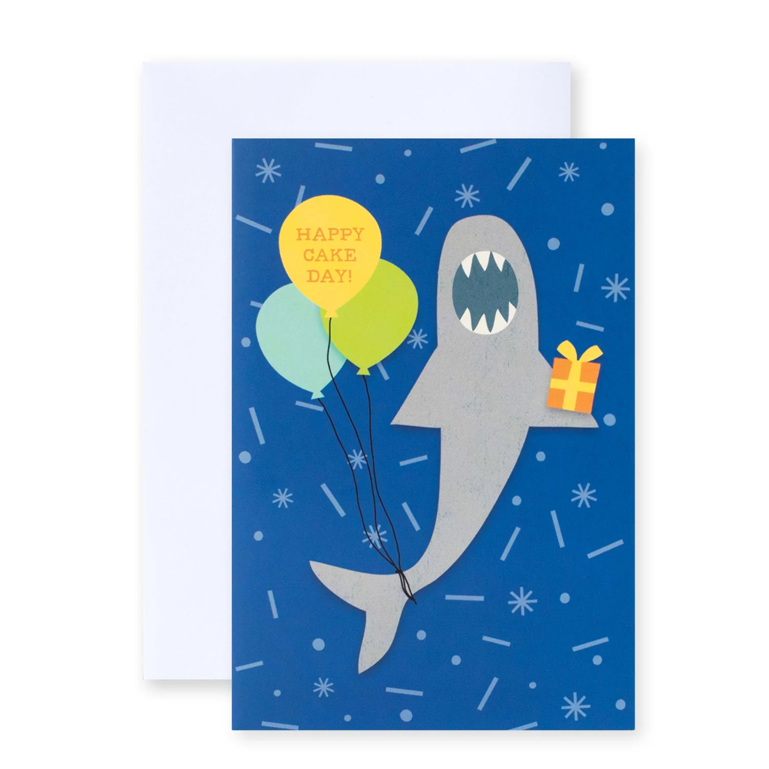 Hallmark Multipack of 12 Kids Birthday Cards - 2 designs, Birthday Shark and Birthday Dinosaur - Image 2