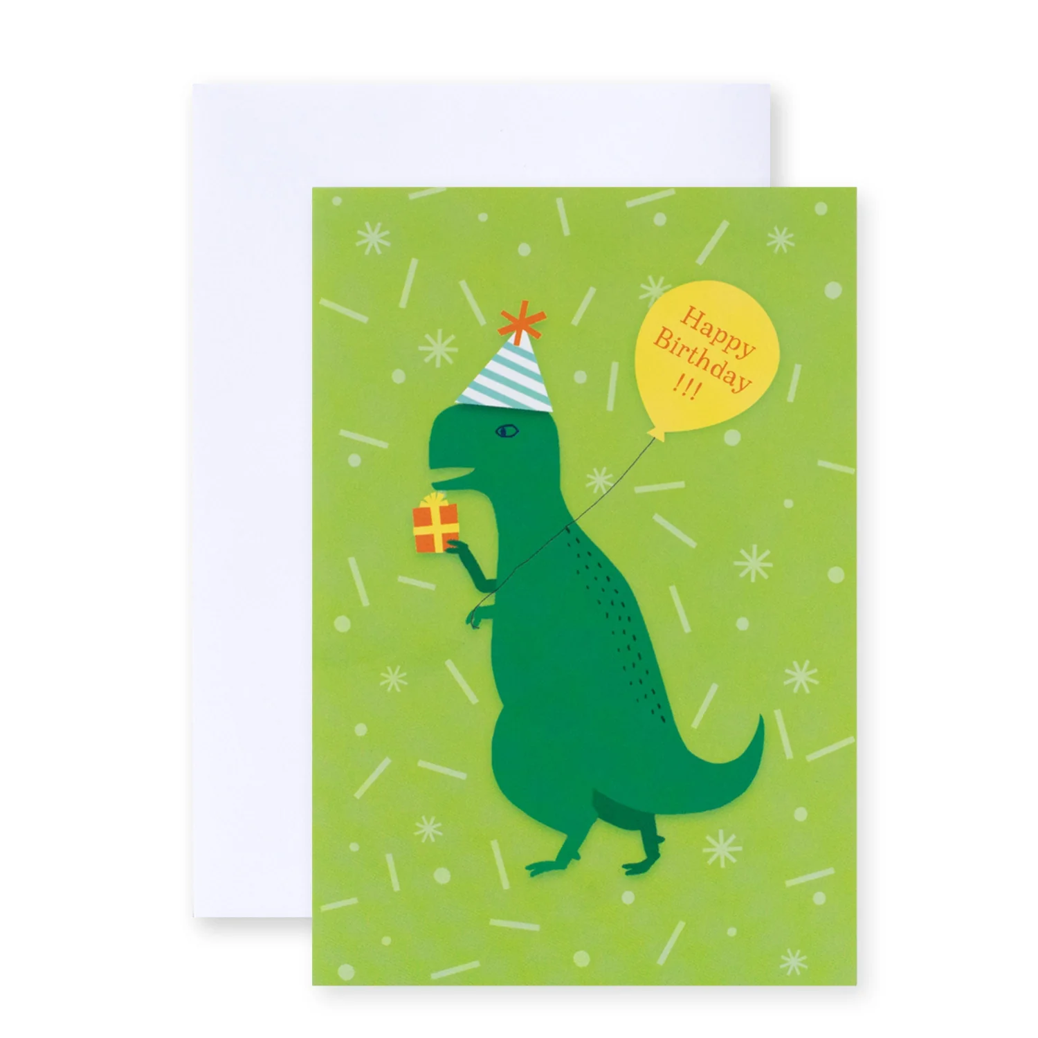 Hallmark Multipack of 12 Kids Birthday Cards - 2 designs, Birthday Shark and Birthday Dinosaur - Image 3