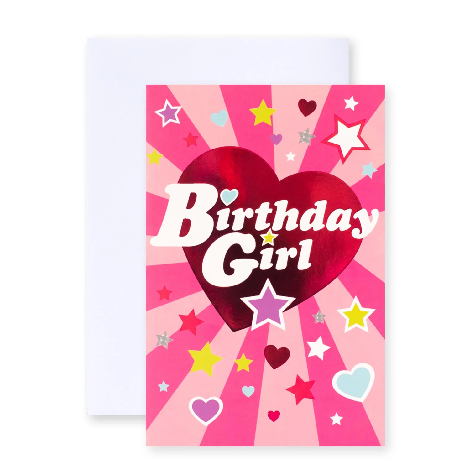 Hallmark Multipack of 12 Birthday Cards - 2 designs, Super Cat and Birthday Girl - Image 2
