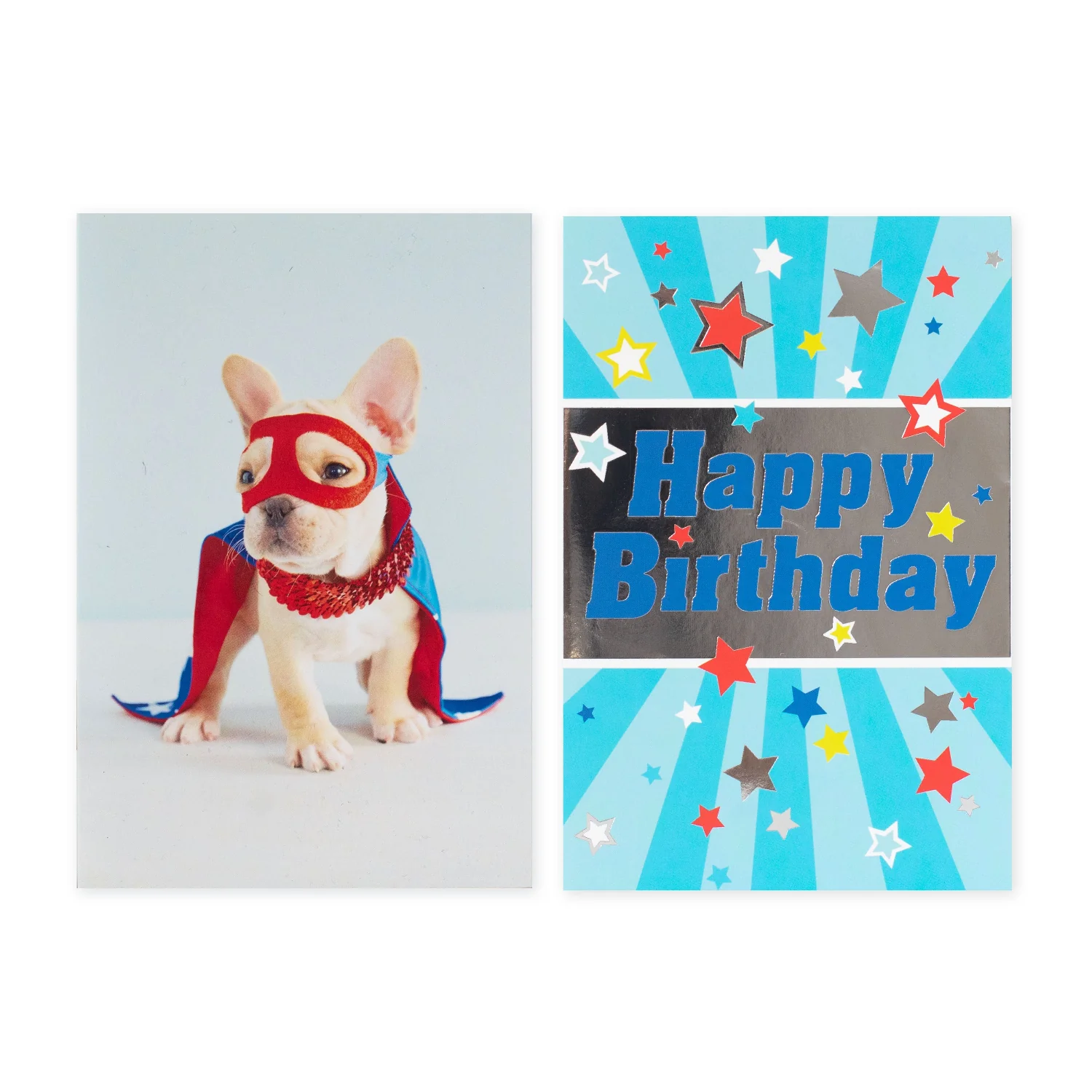 Hallmark Multipack of 12 Birthday Cards - 2 designs, Super Dog and Happy Birthday - Image 4