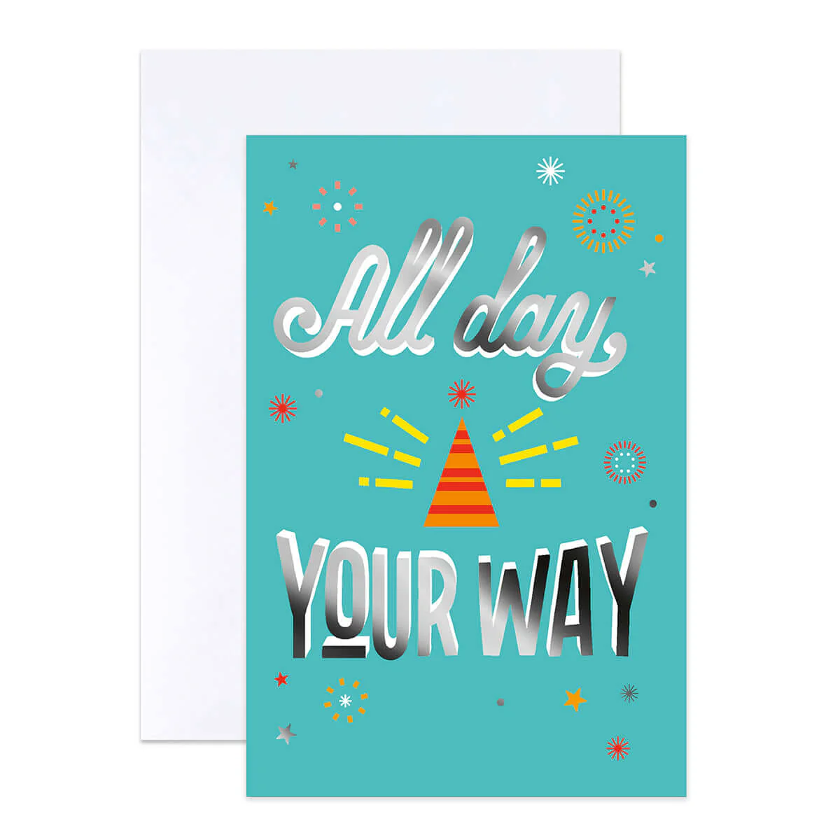 Hallmark Multipack of 12 Birthday Cards - 4 designs, Balloons and Birthday Text - Image 6