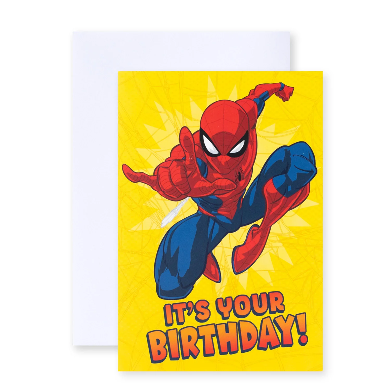 Hallmark Multipack of 12 Birthday Cards - 2 designs, Marvel Spiderman - Image 2
