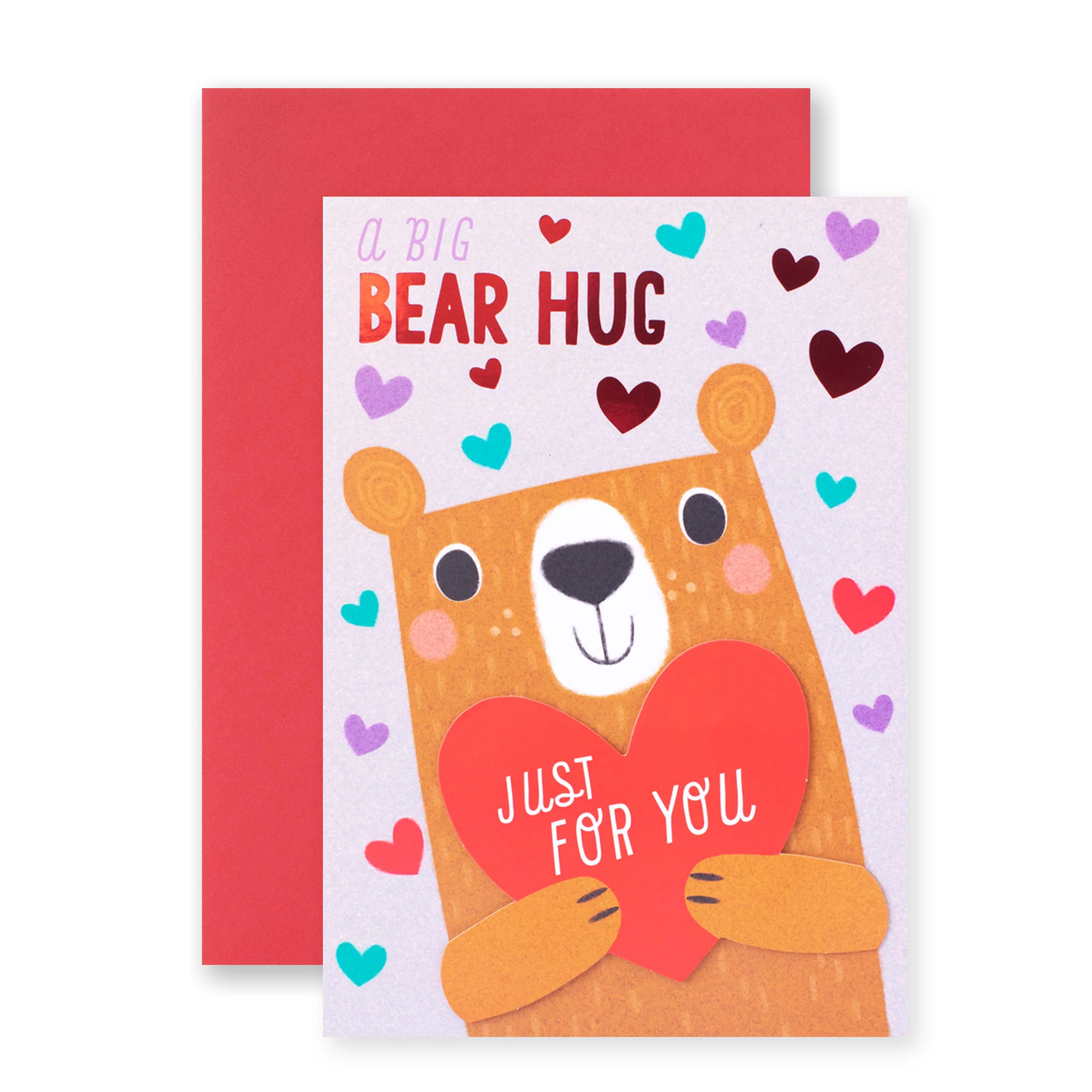 Hallmark Valentine's Day Card - A Big Bear Hug Just For You - Image 3