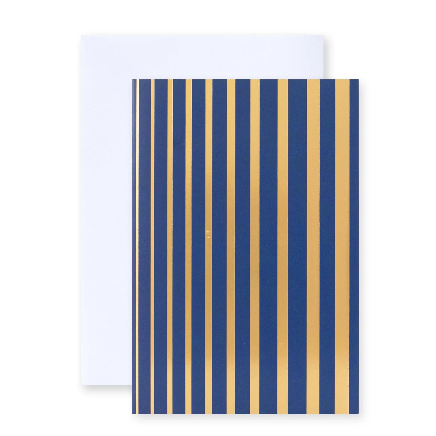 Hallmark Multipack of 12 Blank Cards - 2 designs, Gold Stripes and Silver stripes Blank Cards - Image 2